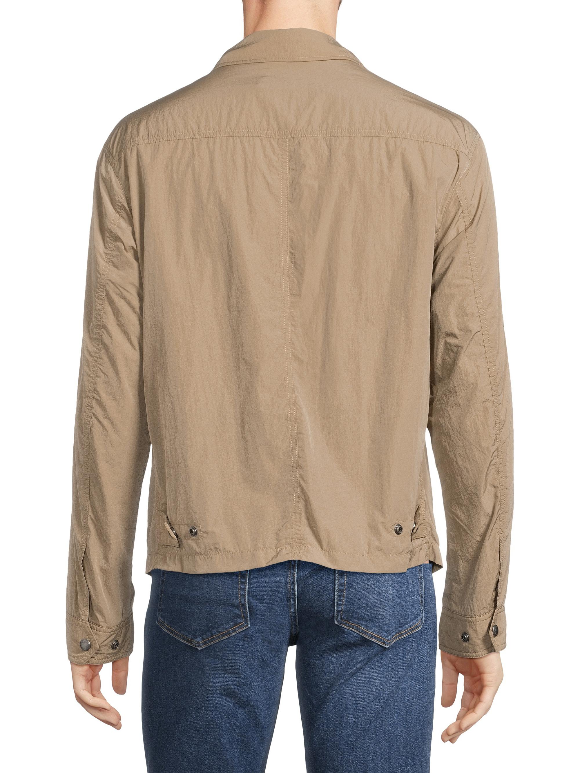 Polo Ralph Lauren Woven Zip-Front Jacket | Saks Fifth Avenue