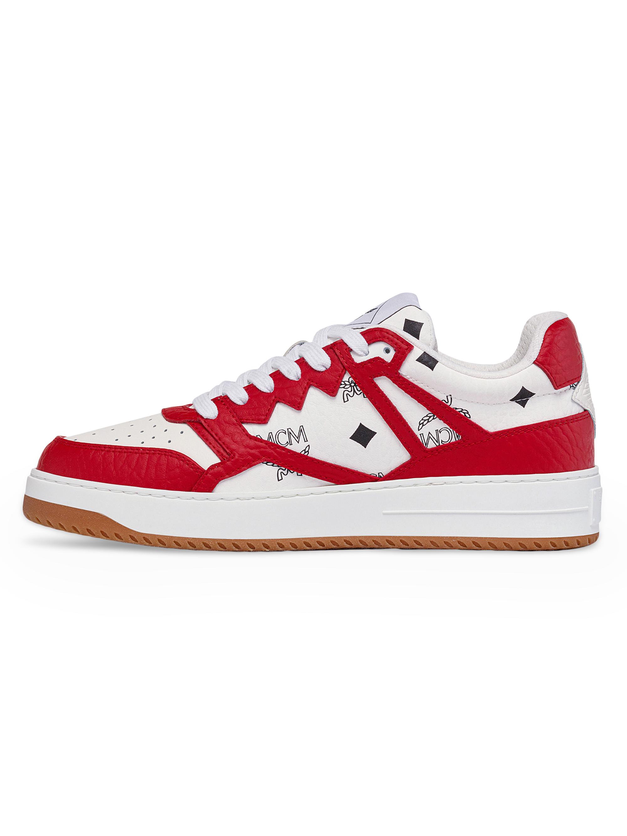 MCM Women's Neo Derby Sneakers - Candy Red