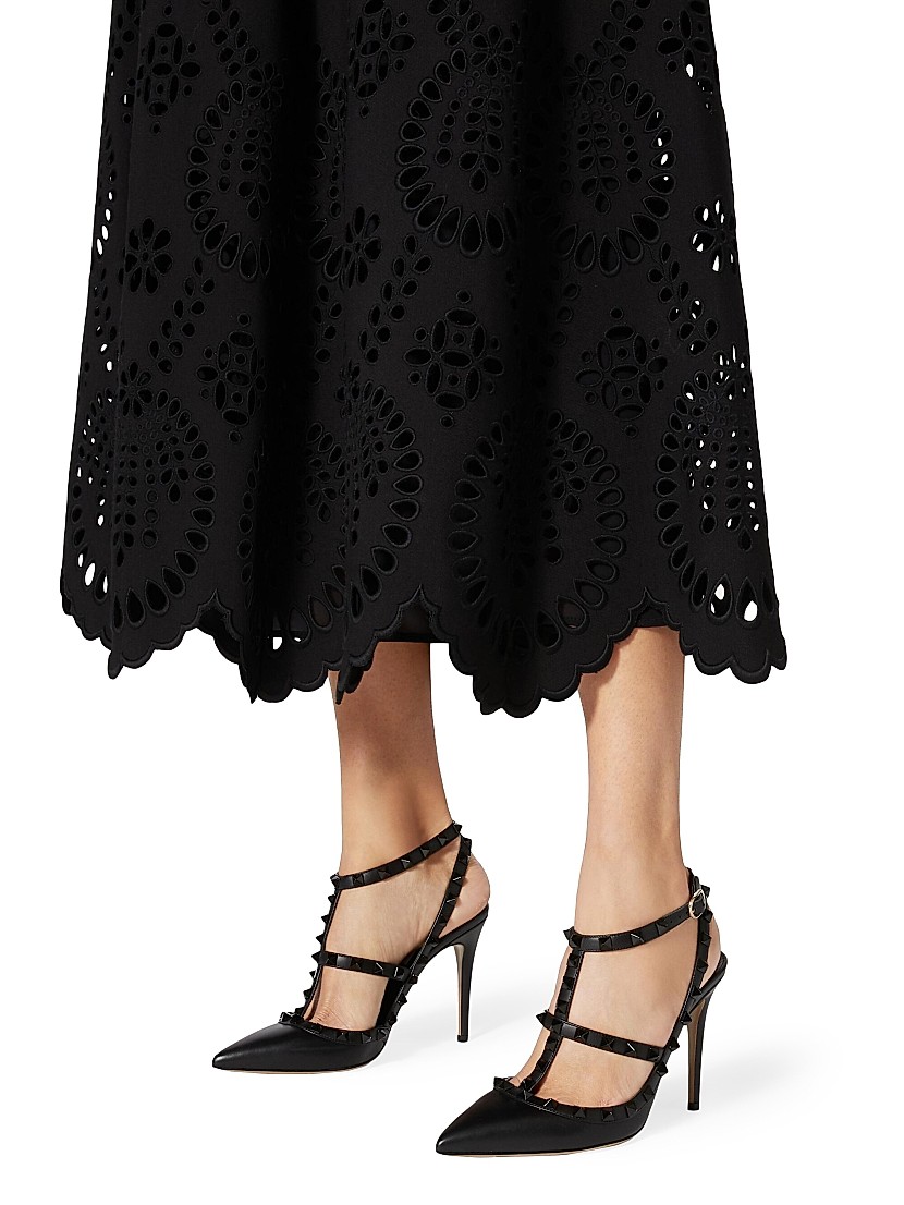 Shop Valentino Garavani Rockstud Ankle Strap Pumps With Shop Valentino Garavani Rockstud Ankle Strap Pumps With