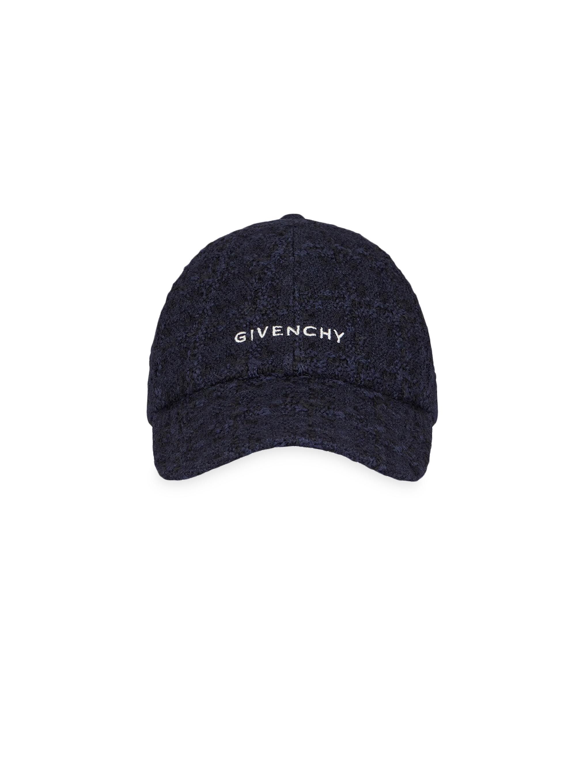 Givenchy キャップ Givenchy Embroidered Cap in Tweed | Saks Fifth Avenue