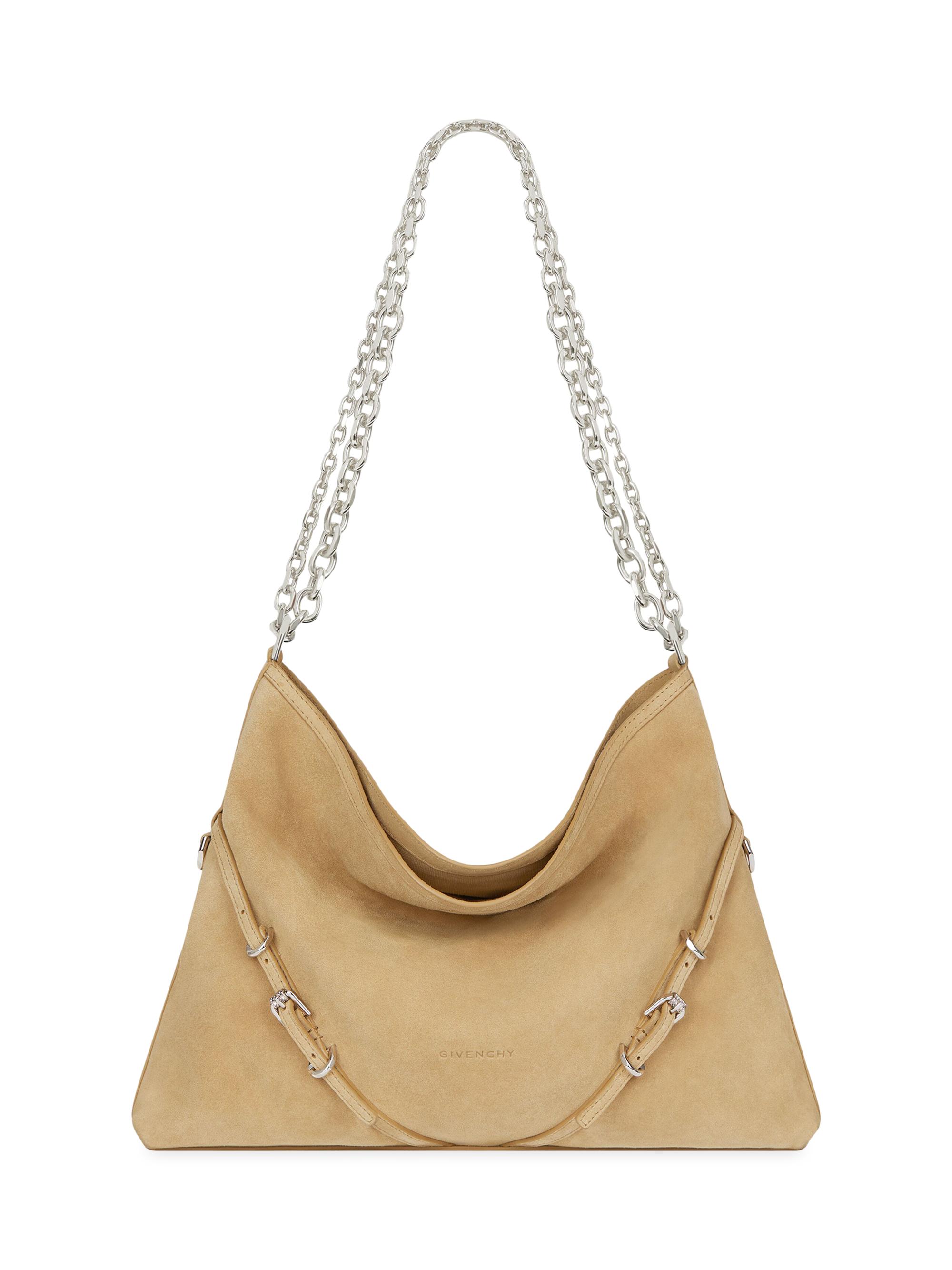 Givenchy Women's La Plage  Voyou Chain Bag in Suede - Hazel