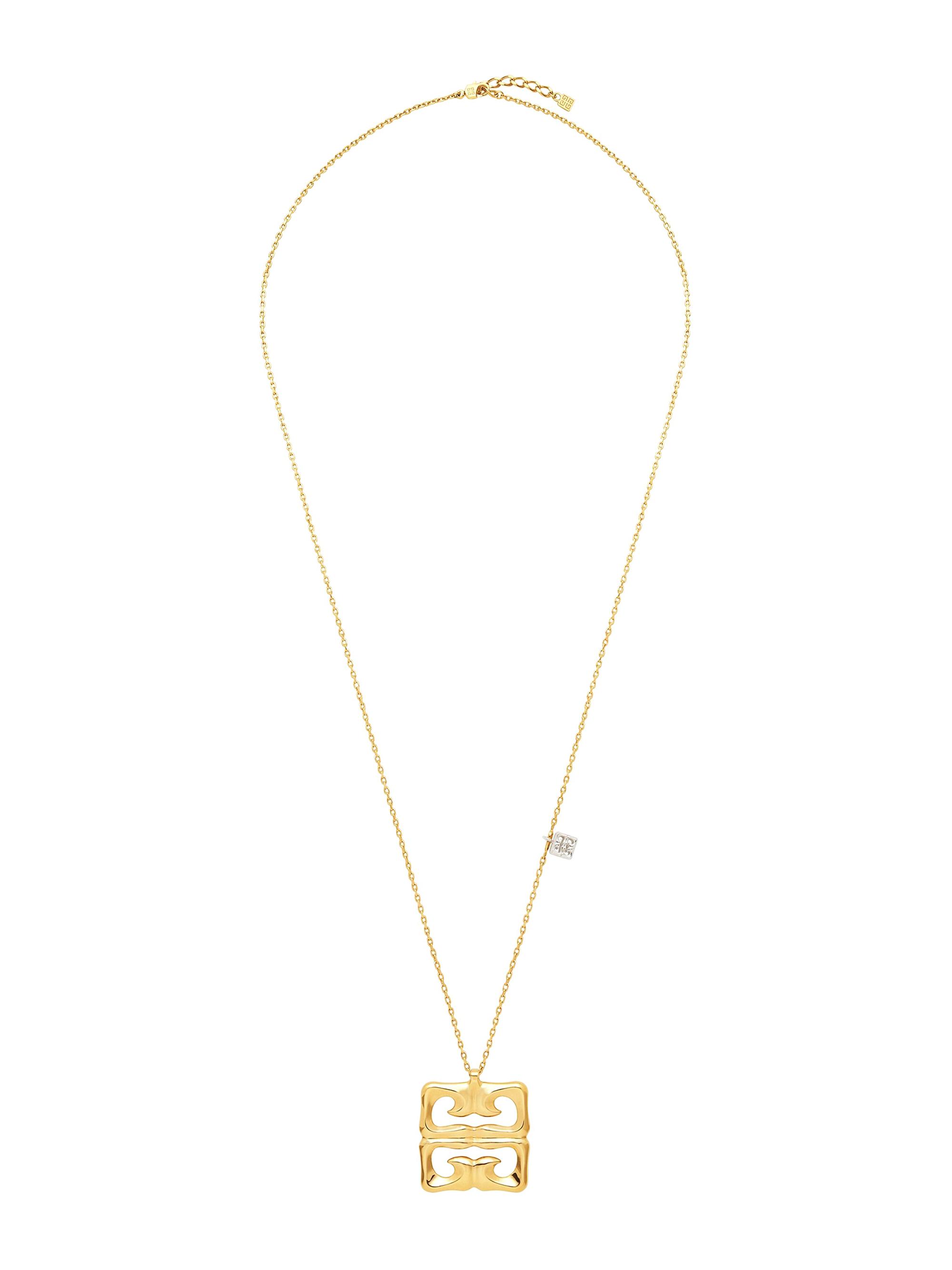 Givenchy Women's 4G Liquid Necklace in Metal - Golden Yellow
