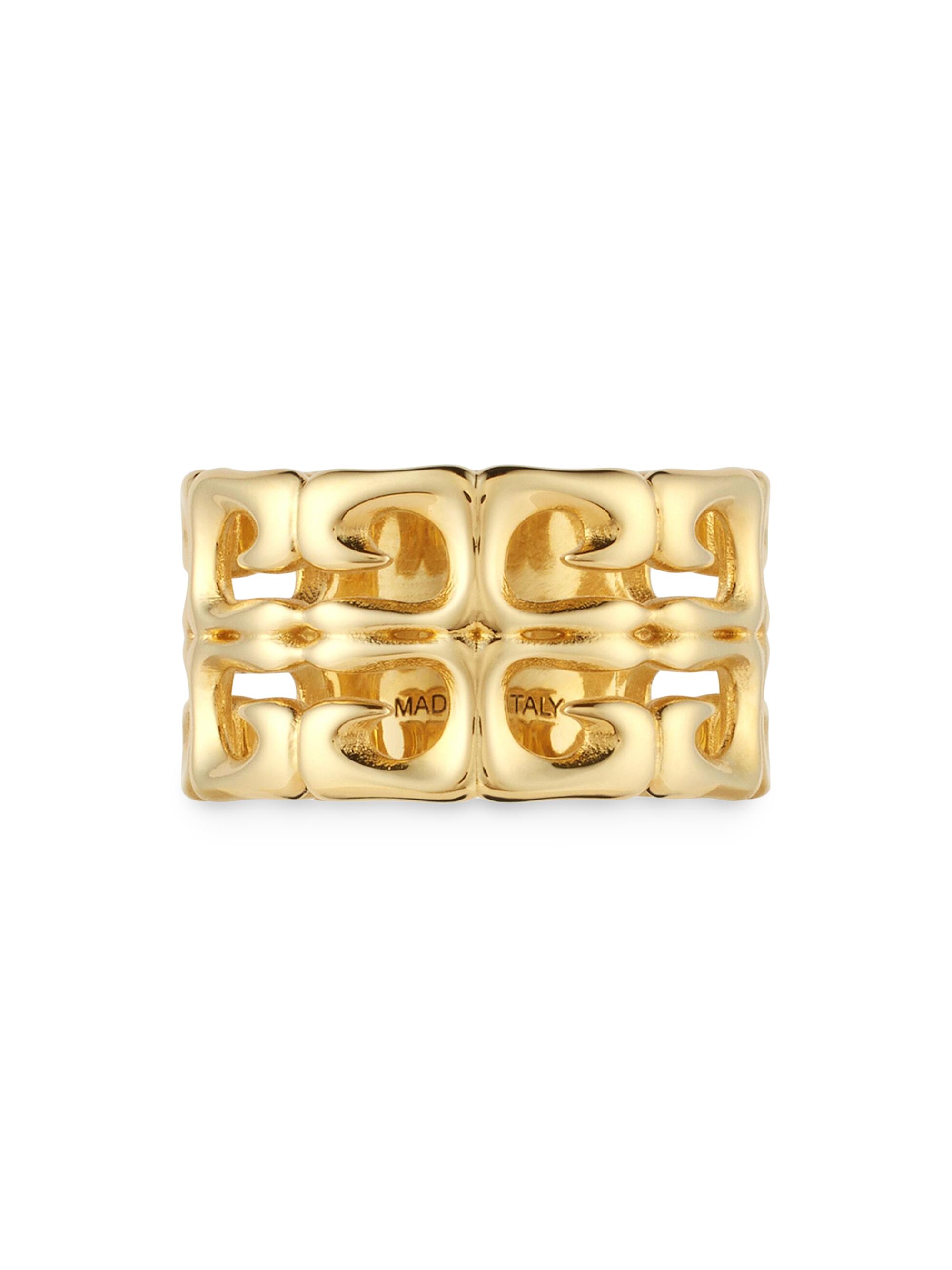 Givenchy Women's 4G Liquid Ring in Metal - Golden Yellow