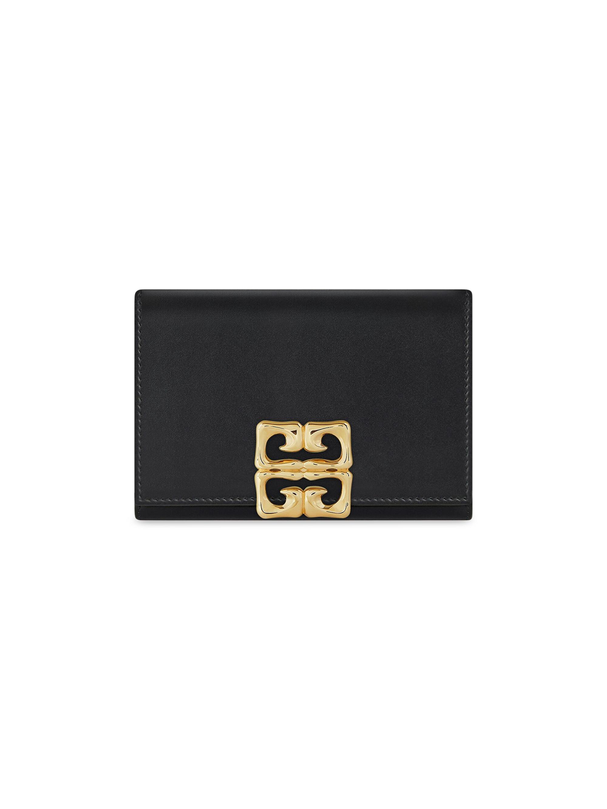 Givenchy Women's Plage 4G Wallet in Box Leather - Black