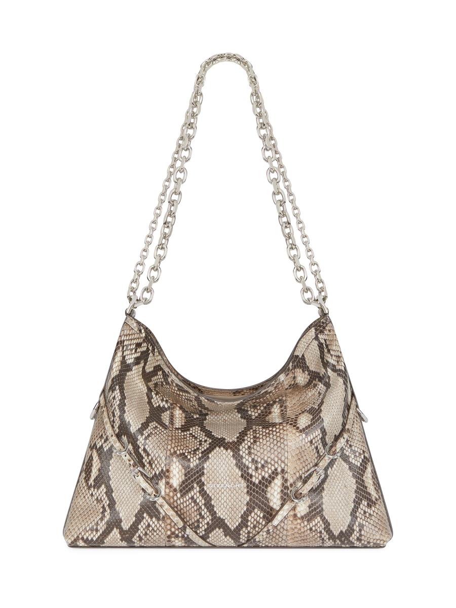 Givenchy Medium Voyou Chain Bag in Python | Saks Fifth Avenue