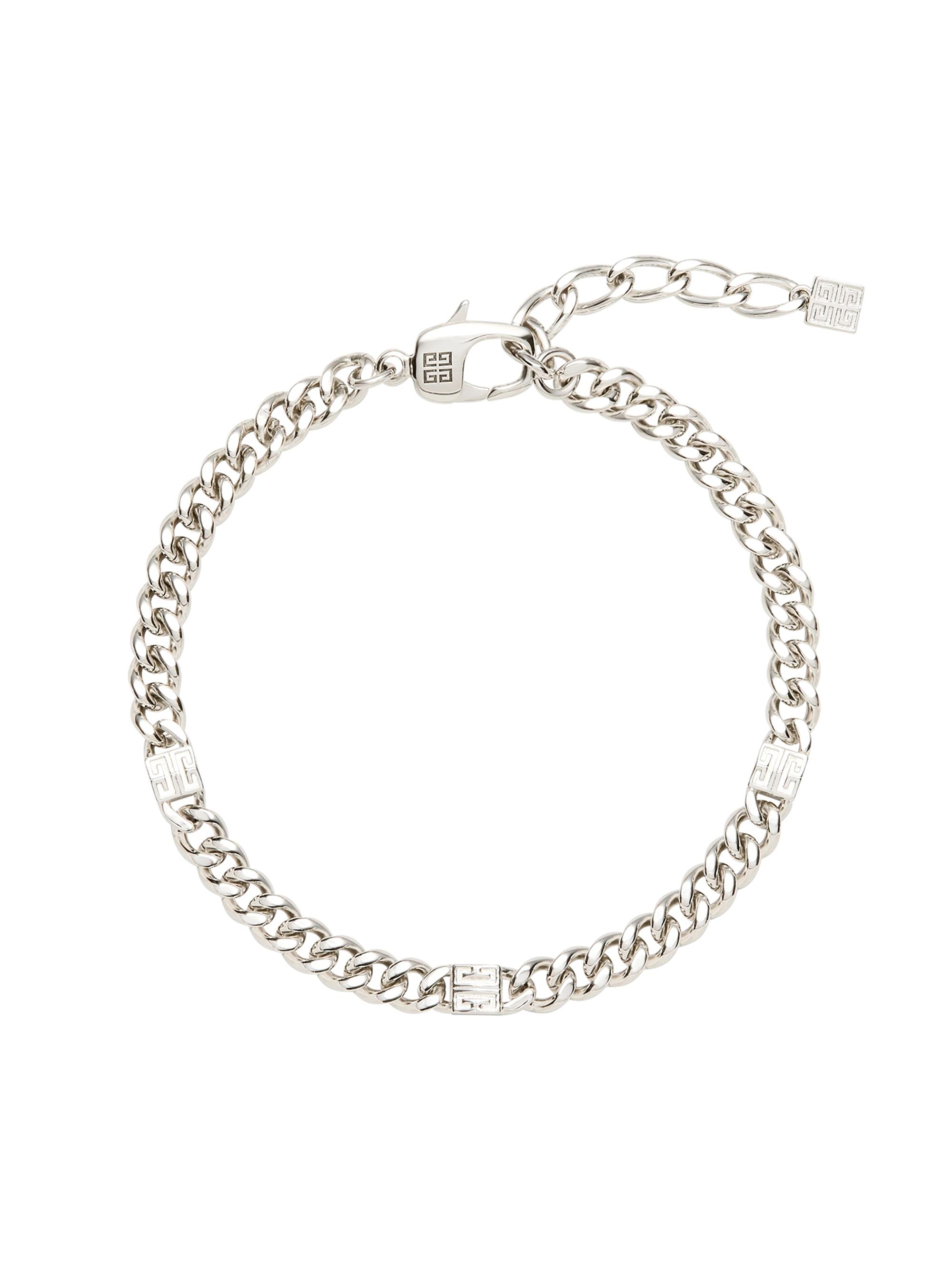 Givenchy Men's 4G Bracelet in Metal - Silver