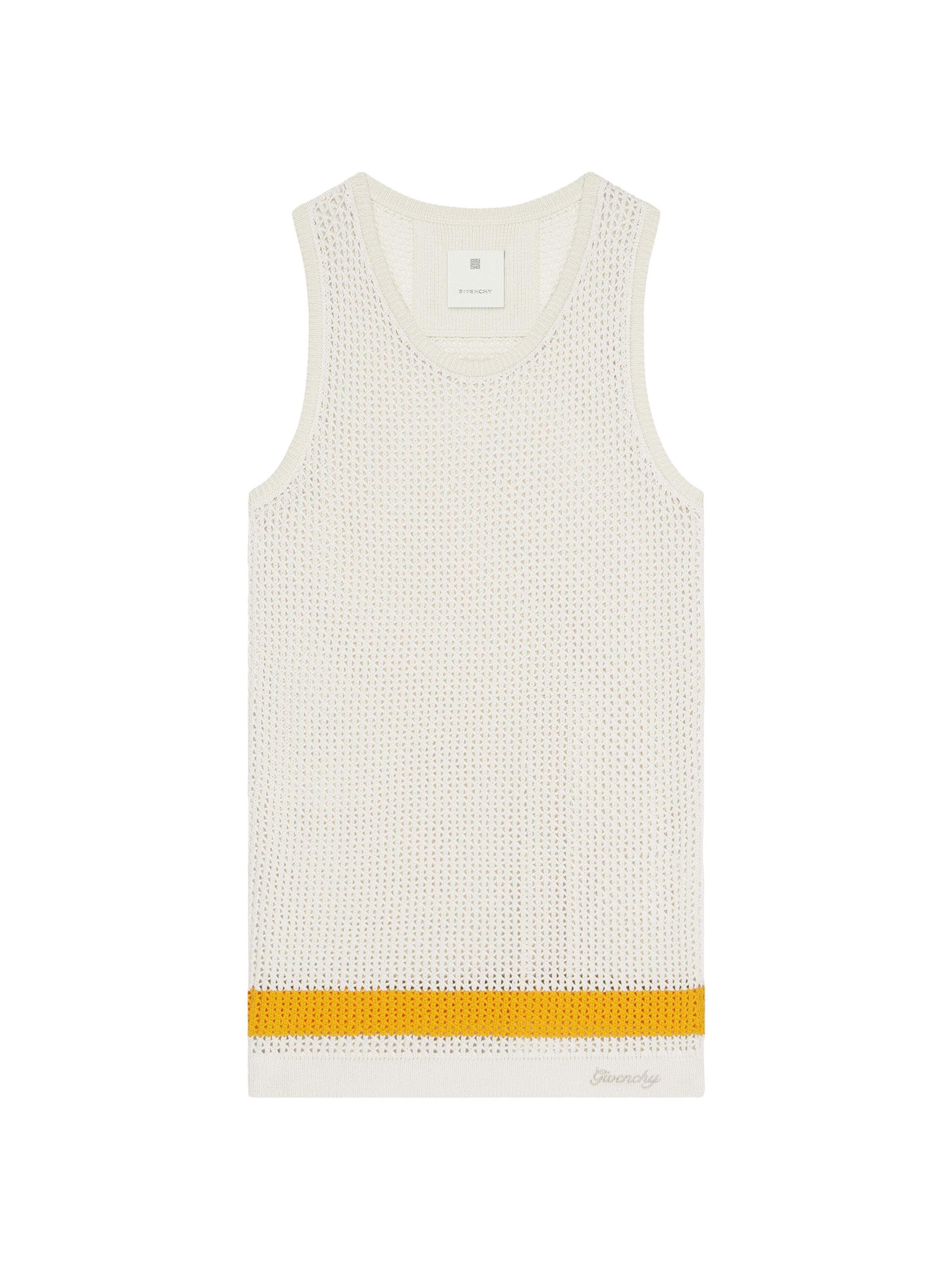 Givenchy Men's Tank Top in Crochet -