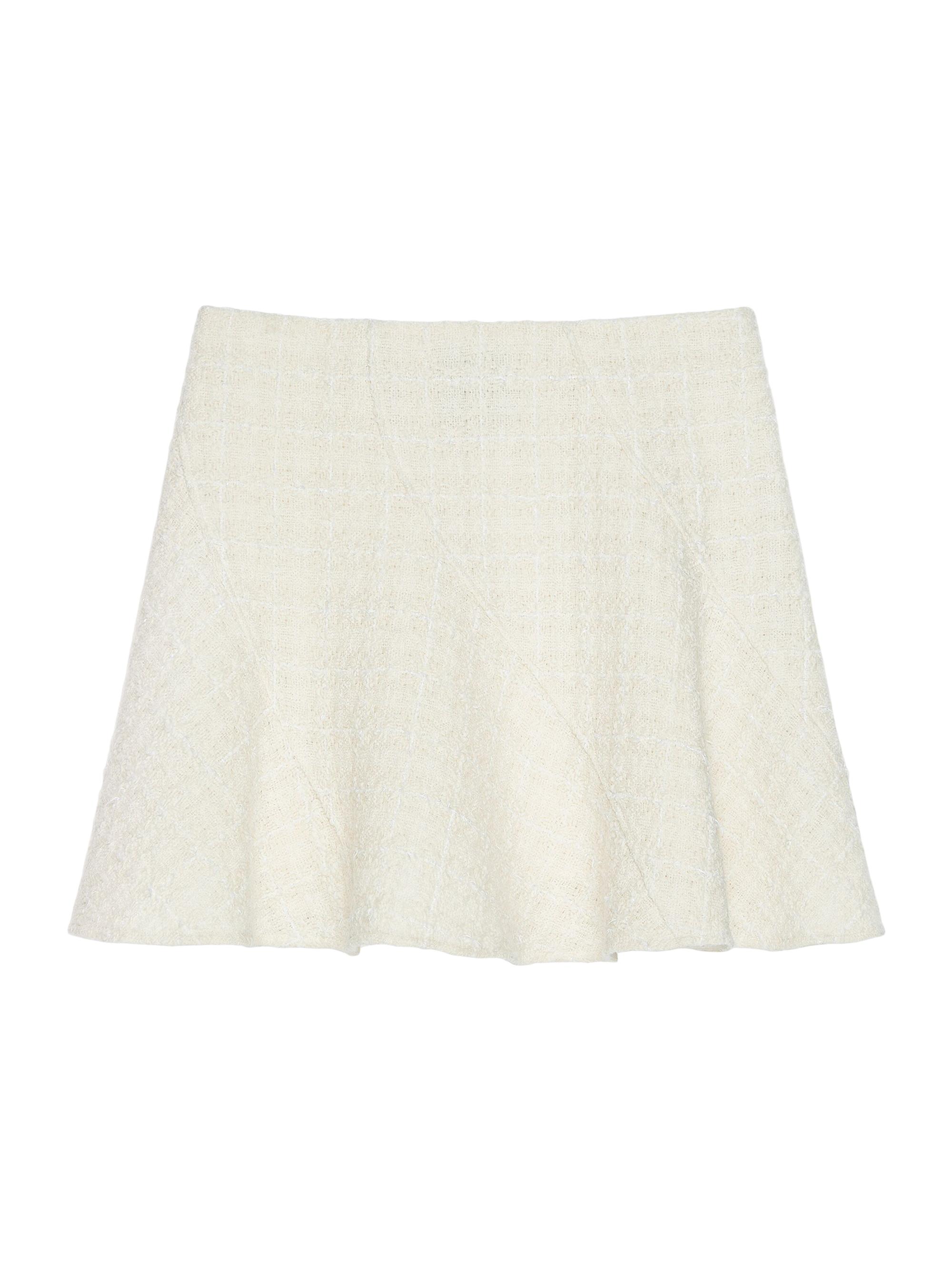 Givenchy Women's Skirt in Tweed - Ecru