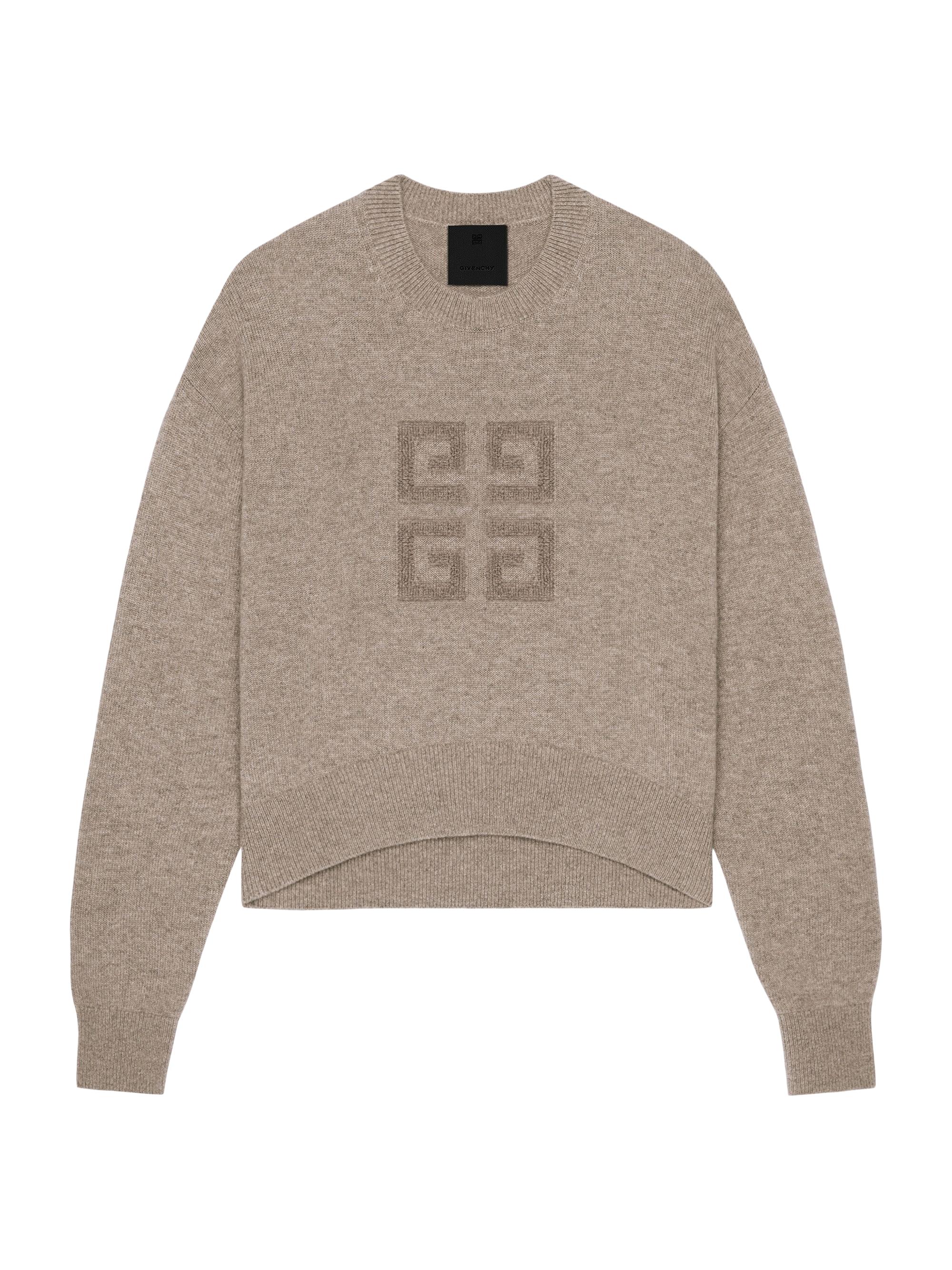 Givenchy Women's 4G Sweater in Cashmere - Pumice Beige