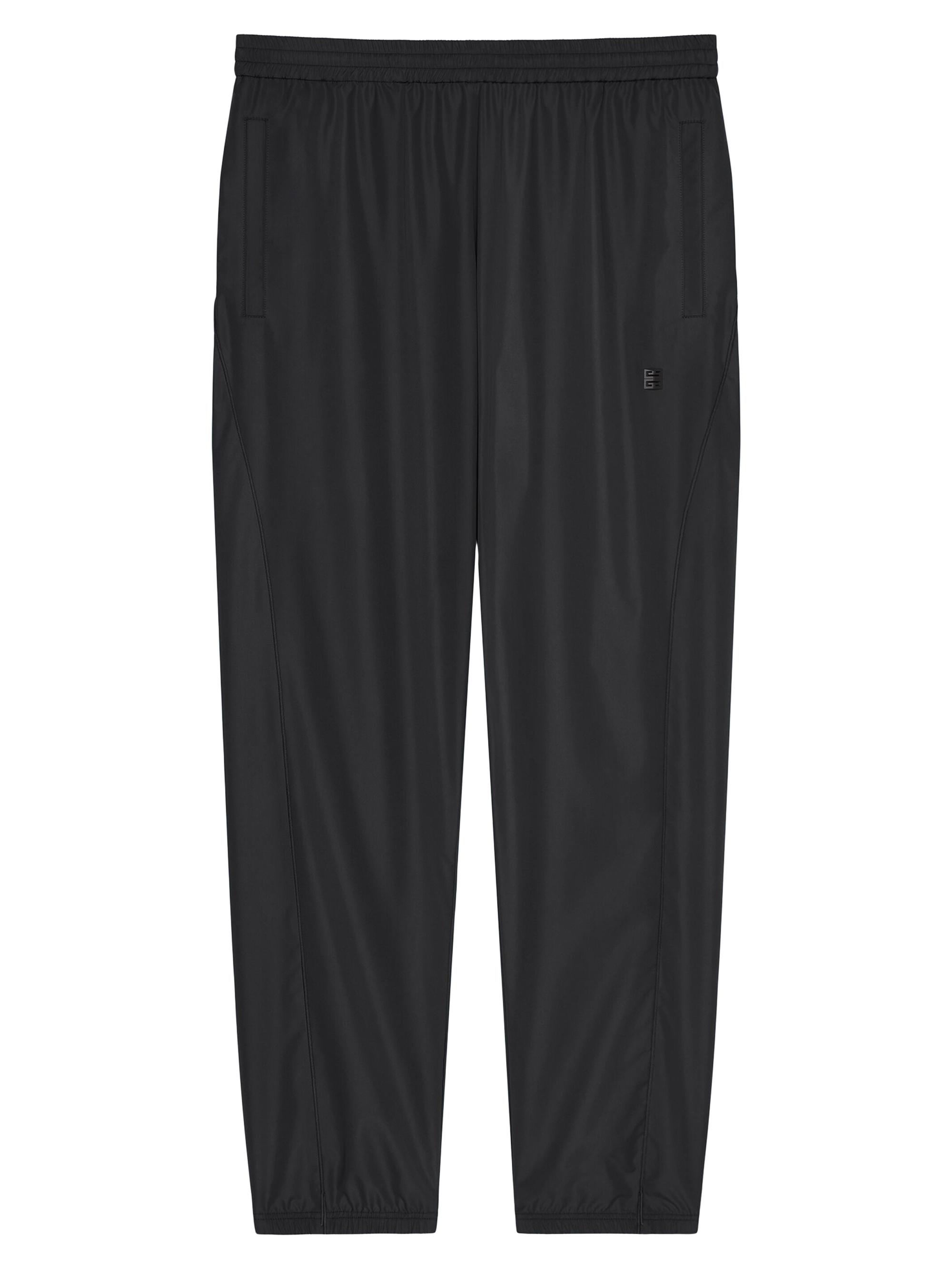 Givenchy Men's Tracksuit Pants with 4G Detail - Black