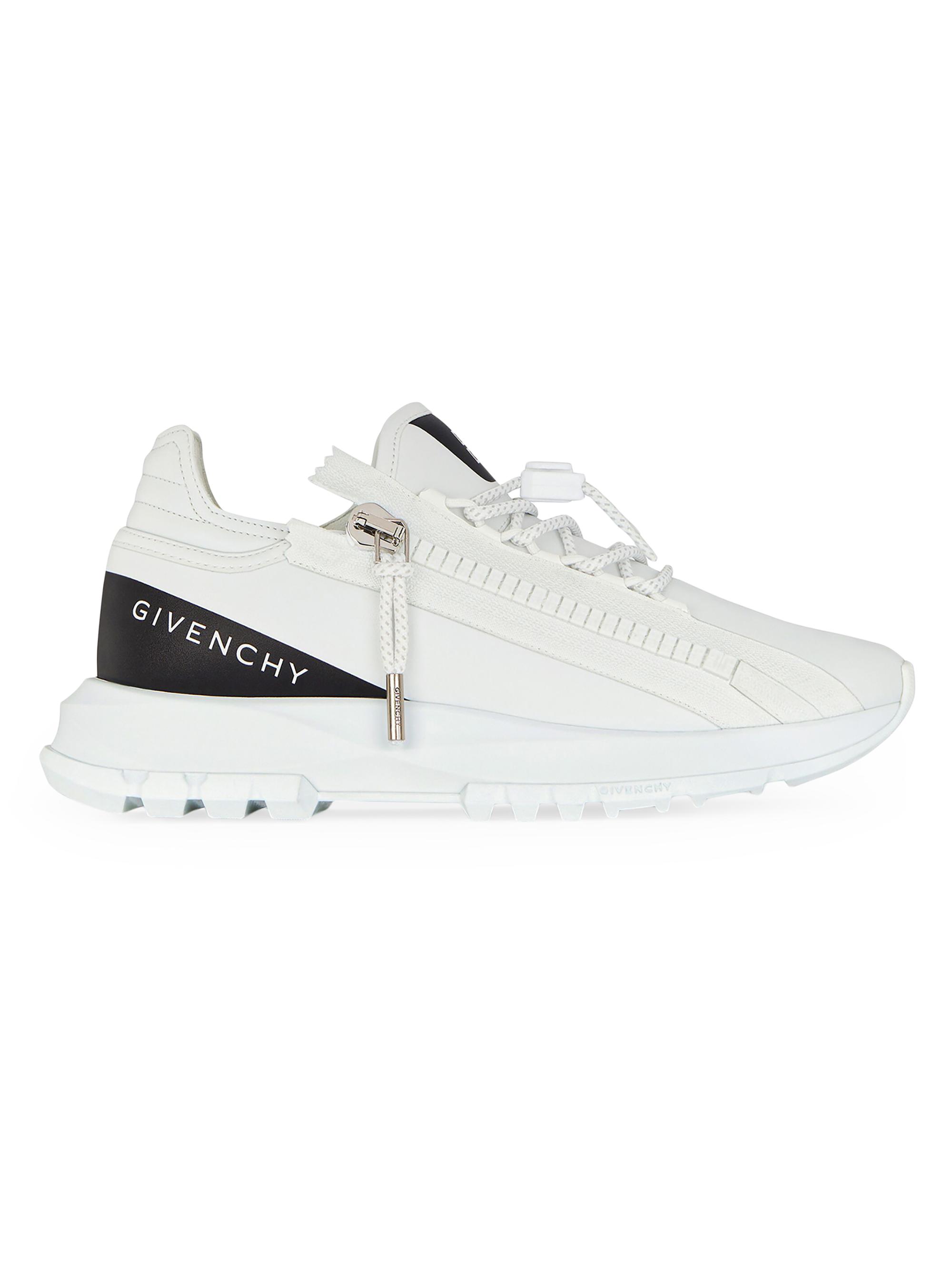 Givenchy Women's Spectre Runner Sneakers in Synthetic Leather - White Black