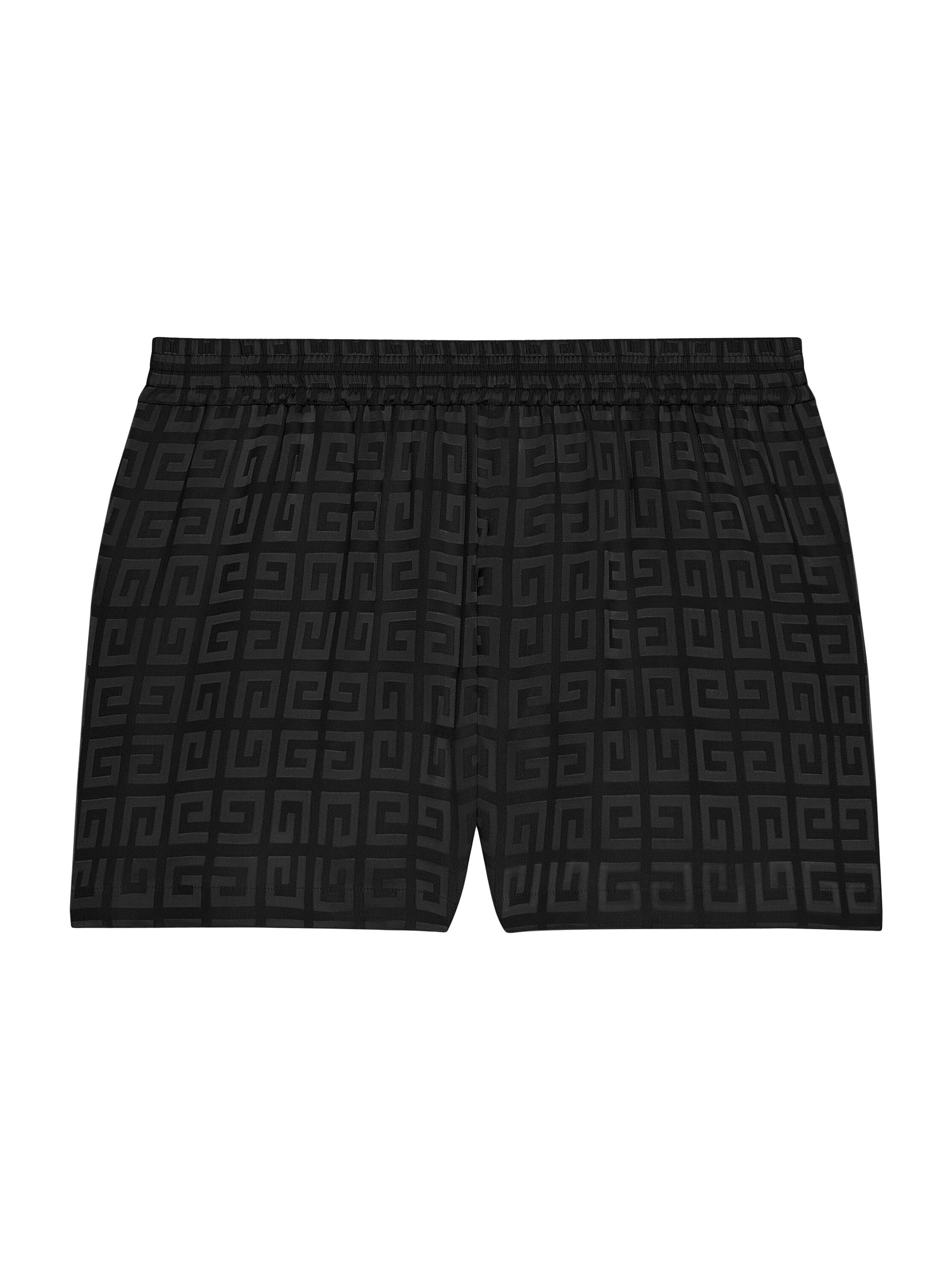 Givenchy Women's Shorts in 4G Jacquard - Black