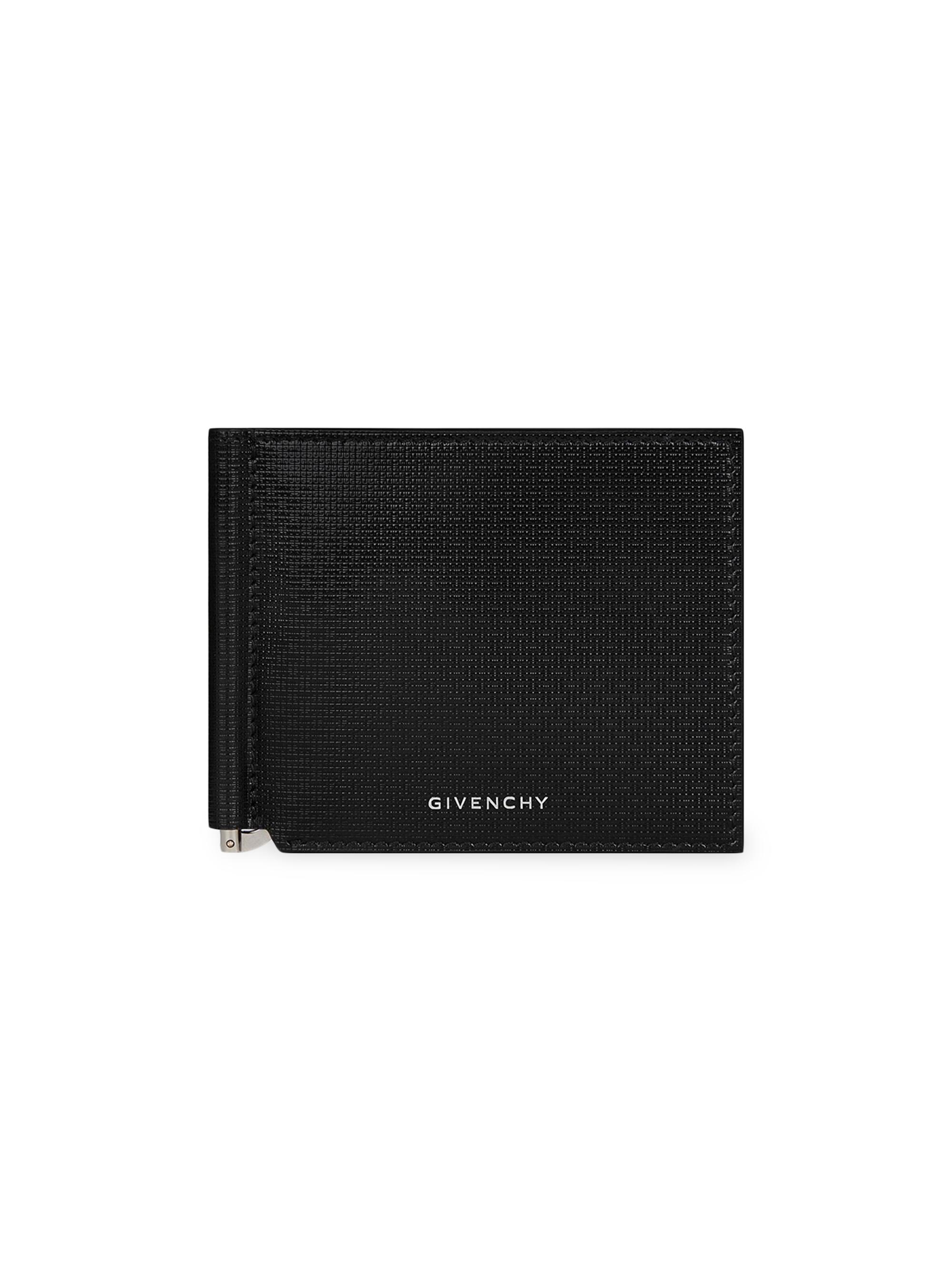 Givenchy Men's Wallet in Classic 4G Leather - Black