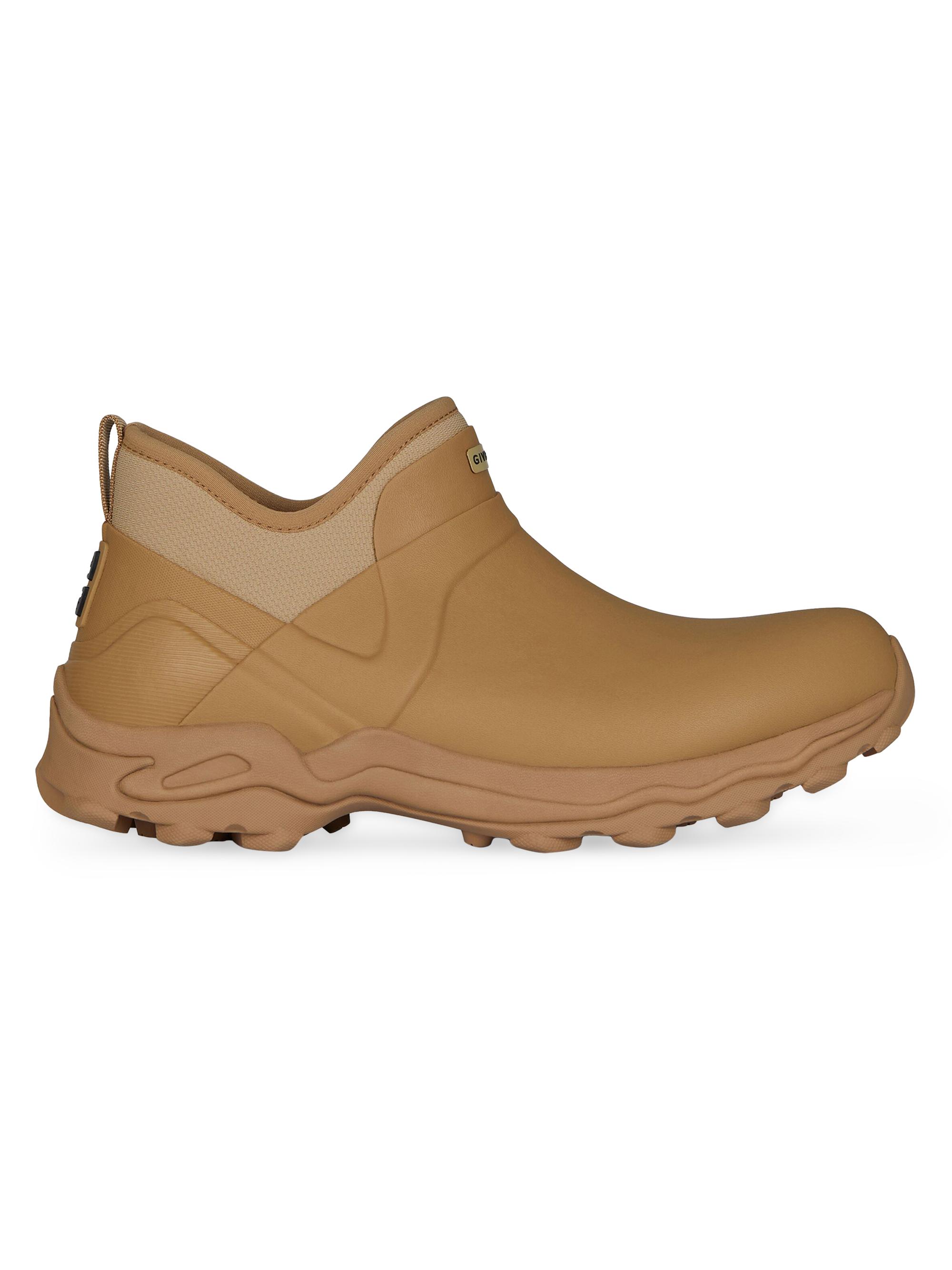 Givenchy Men's Bogs Chelsea Boots in Rubber and Neoprene - Beige