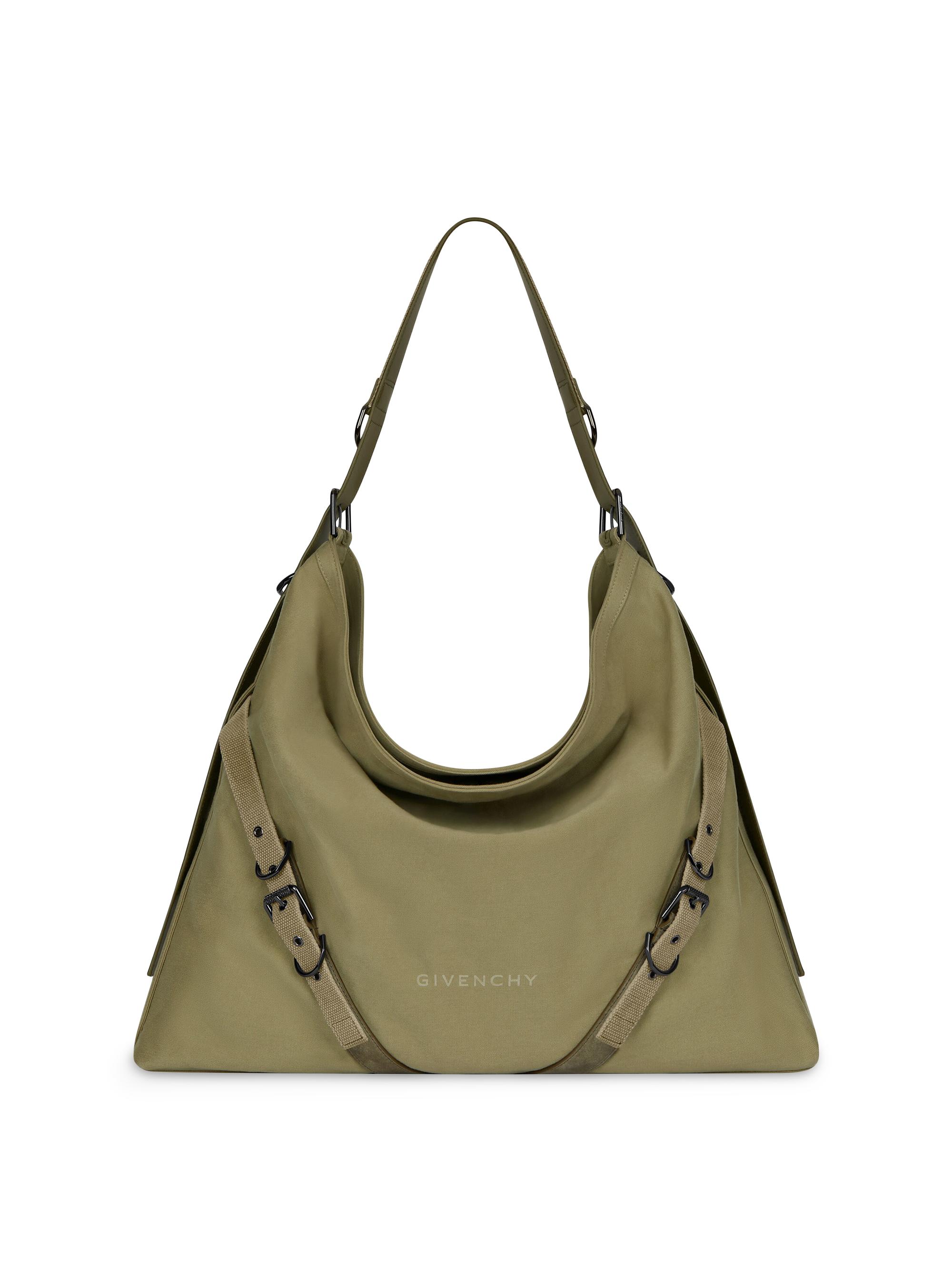 Givenchy Men's Plage  Voyou Bag in Canvas - Khaki