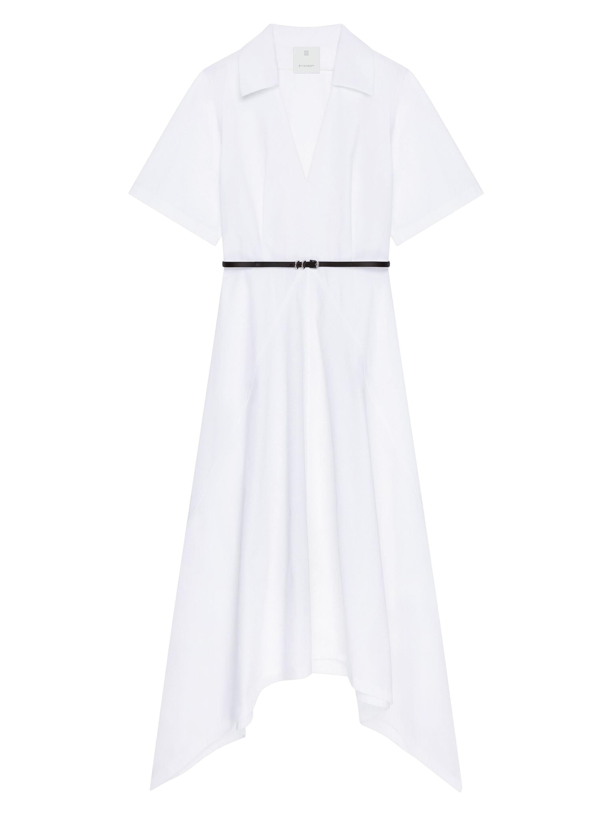 Givenchy Women's Voyou Dress in Poplin - White