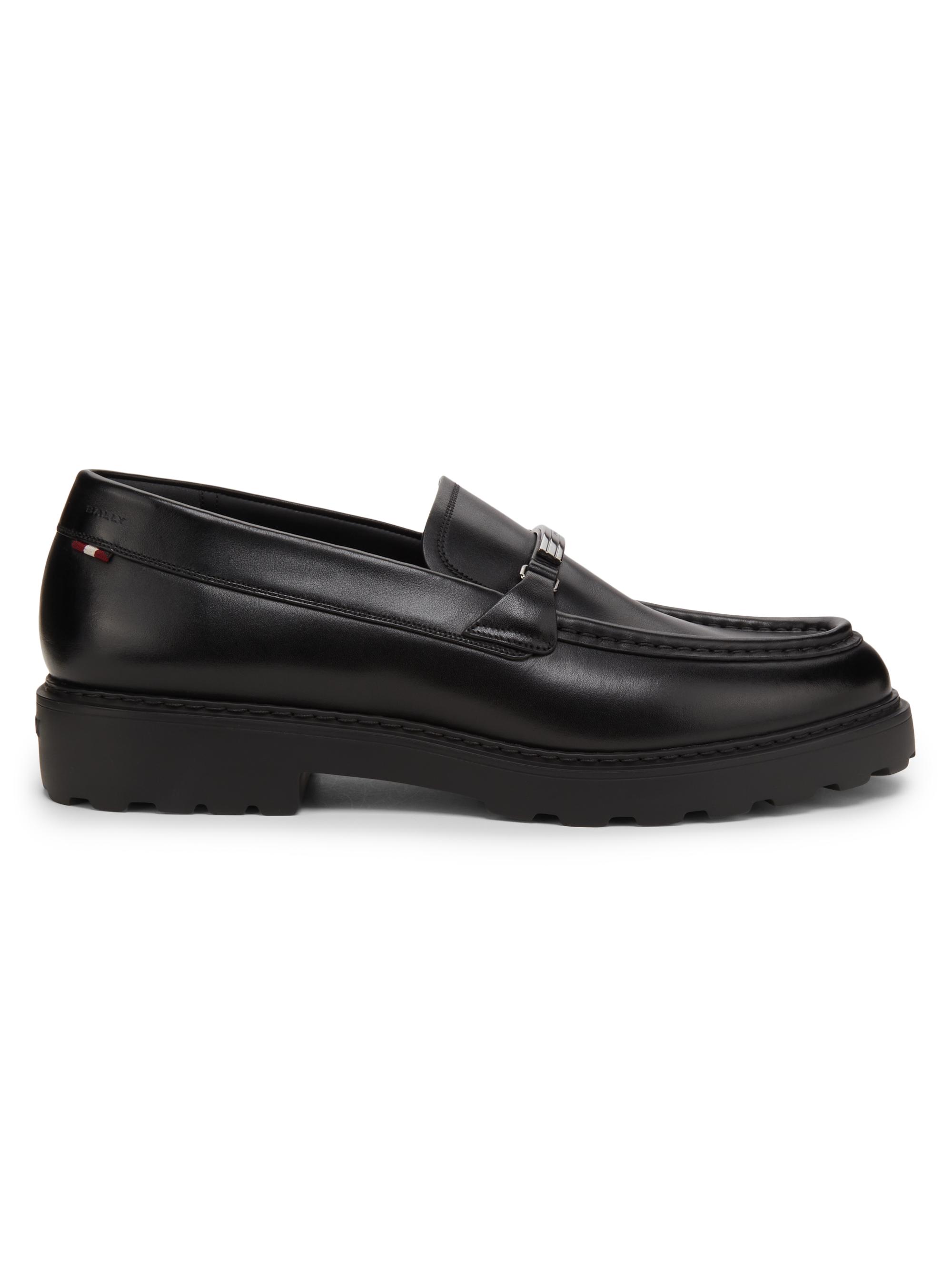 Bally Men's Glorian Leather Loafers - Black