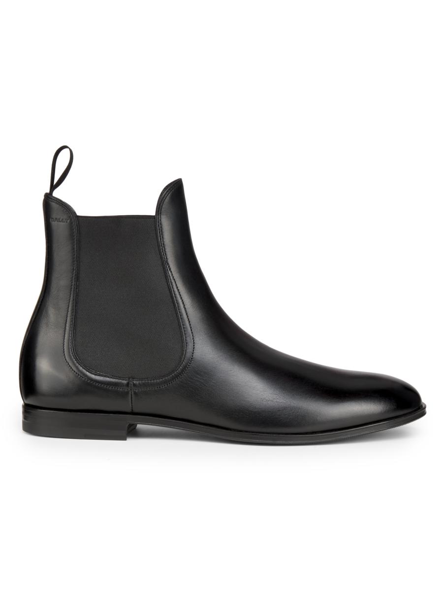 Bally Westley Leather Chelsea Boots | Saks Fifth Avenue