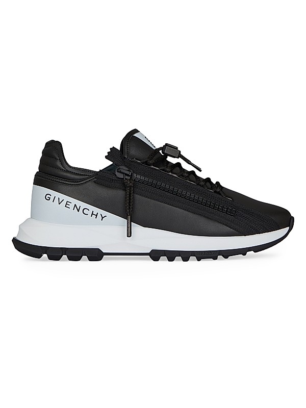 Shop Givenchy Spectre Runner Sneakers in Synthetic Leather Shop Givenchy Spectre Runner Sneakers in Synthetic Leather
