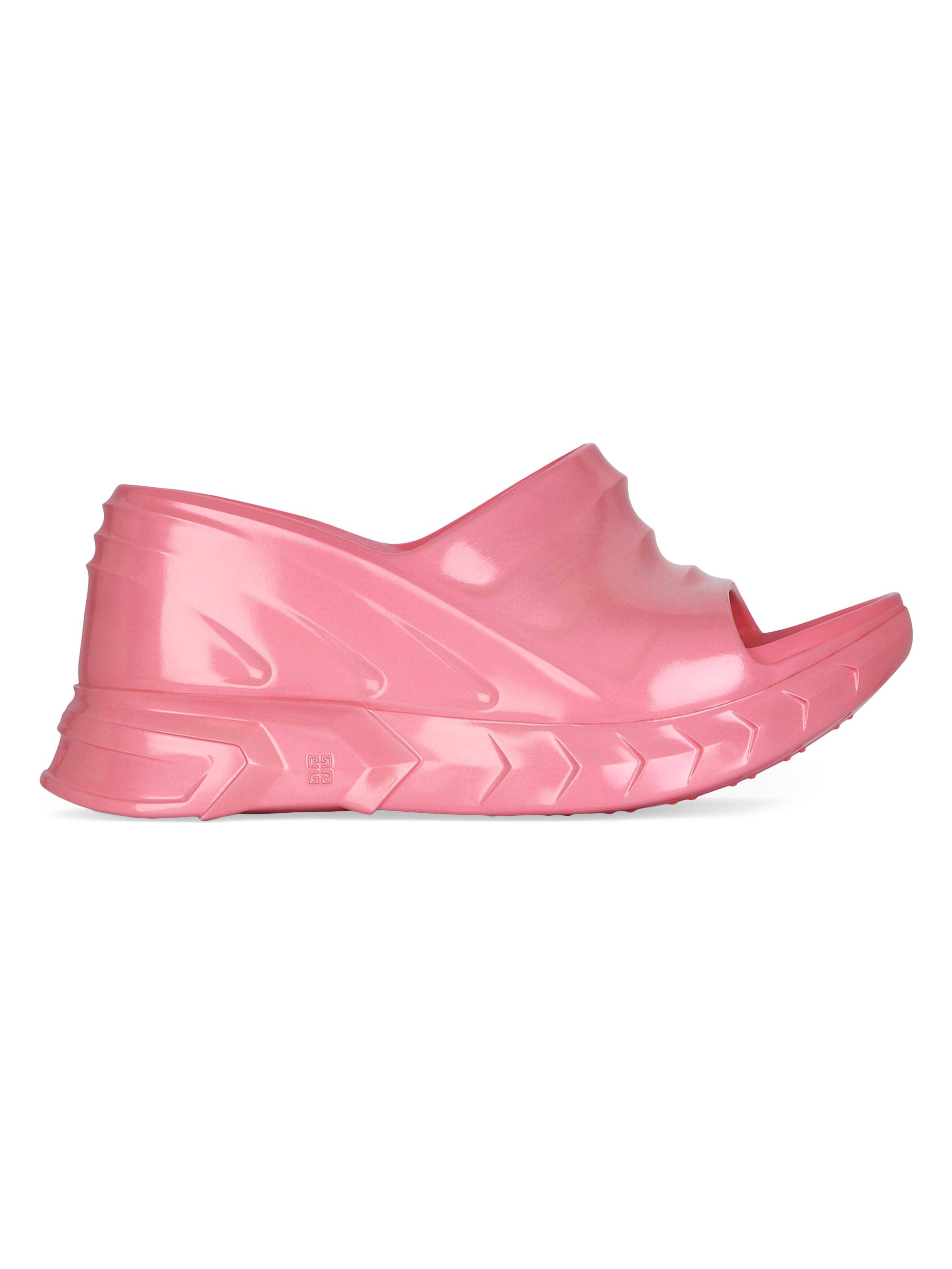 Givenchy Women's Marshmallow Wedge Sandals - Coral
