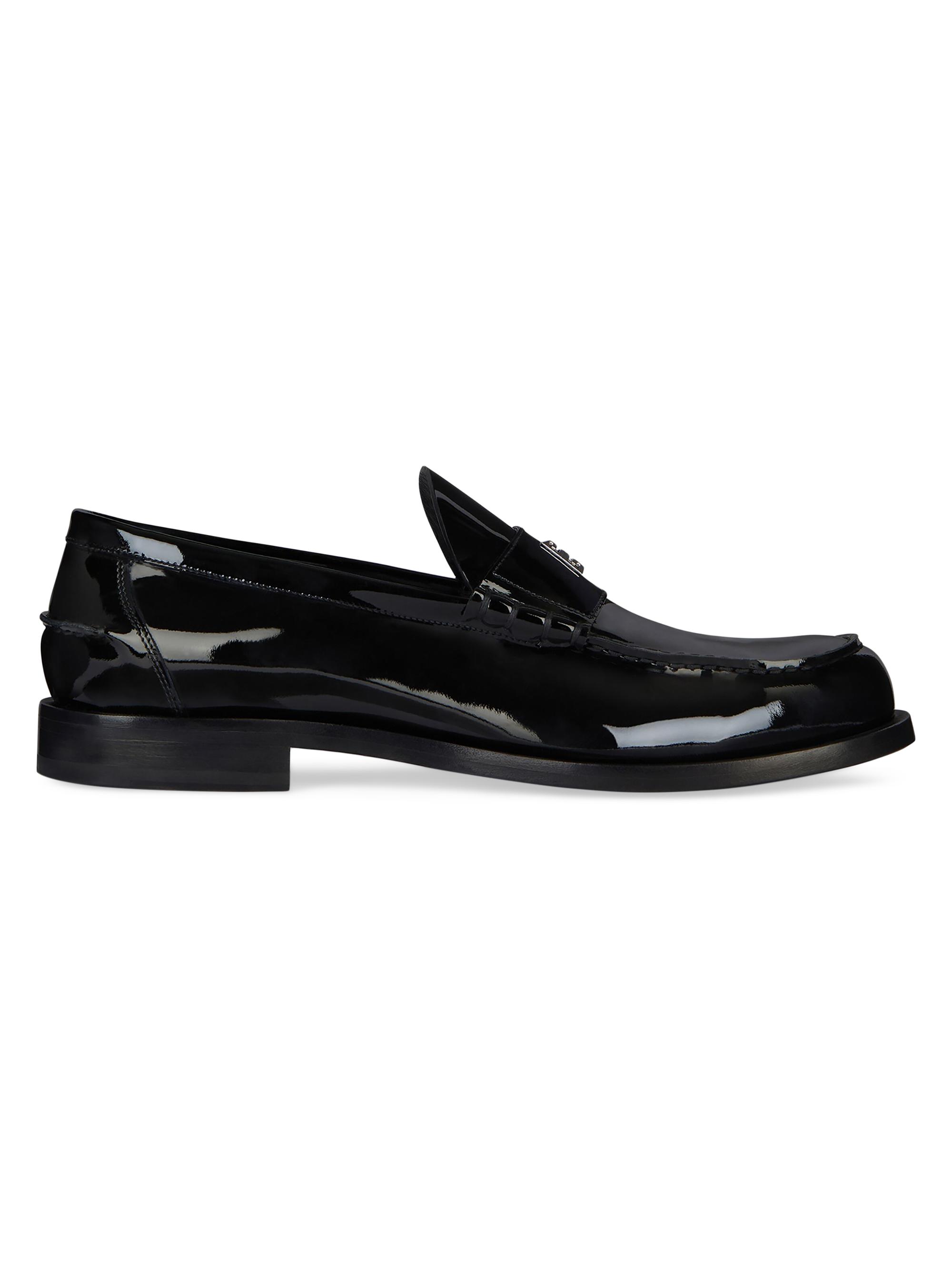 Givenchy Men's Mr G Loafers in Patent Leather - Black