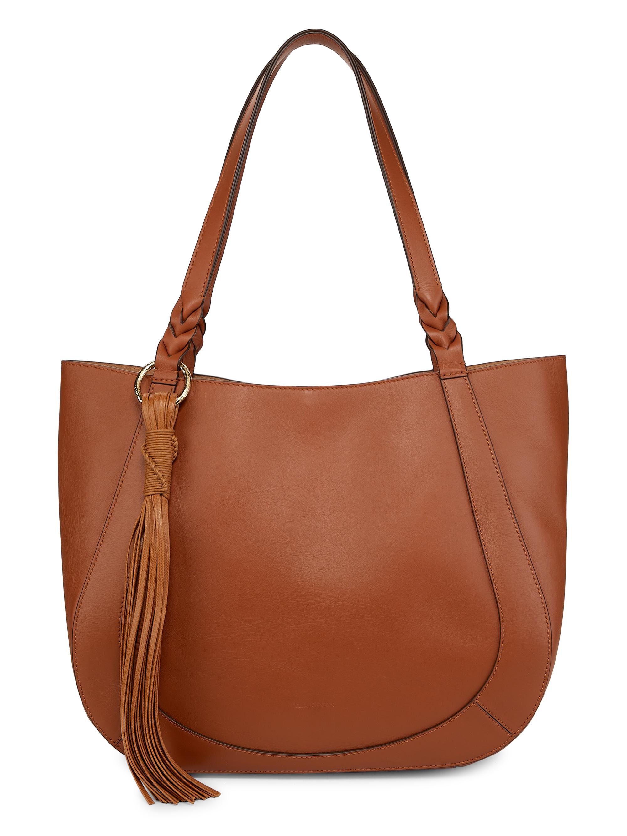 Ulla Johnson Women's East-West Leather Tote Bag - Sierra