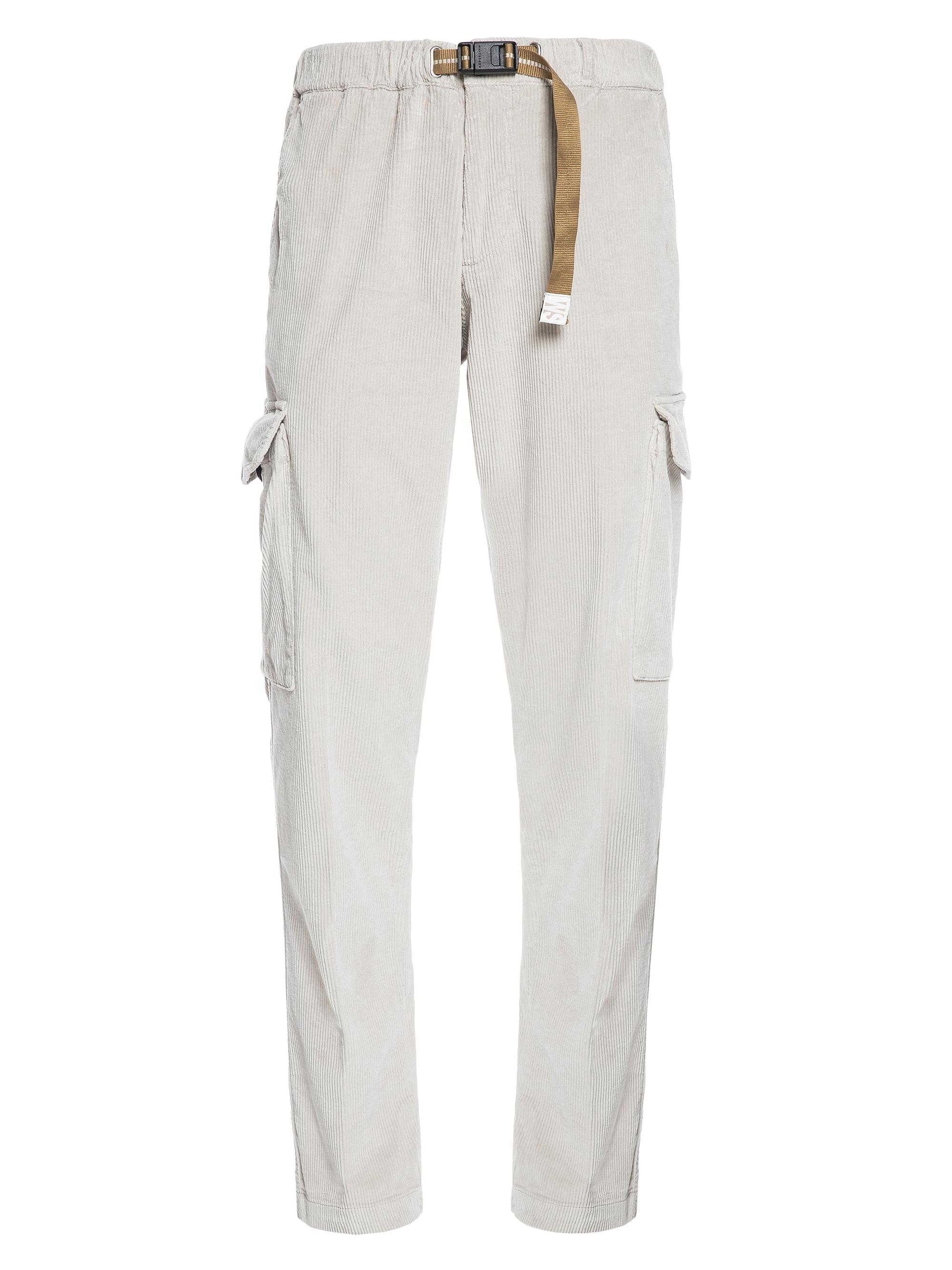White Sand Men's Corduroy Cargo Pants - Oatmeal