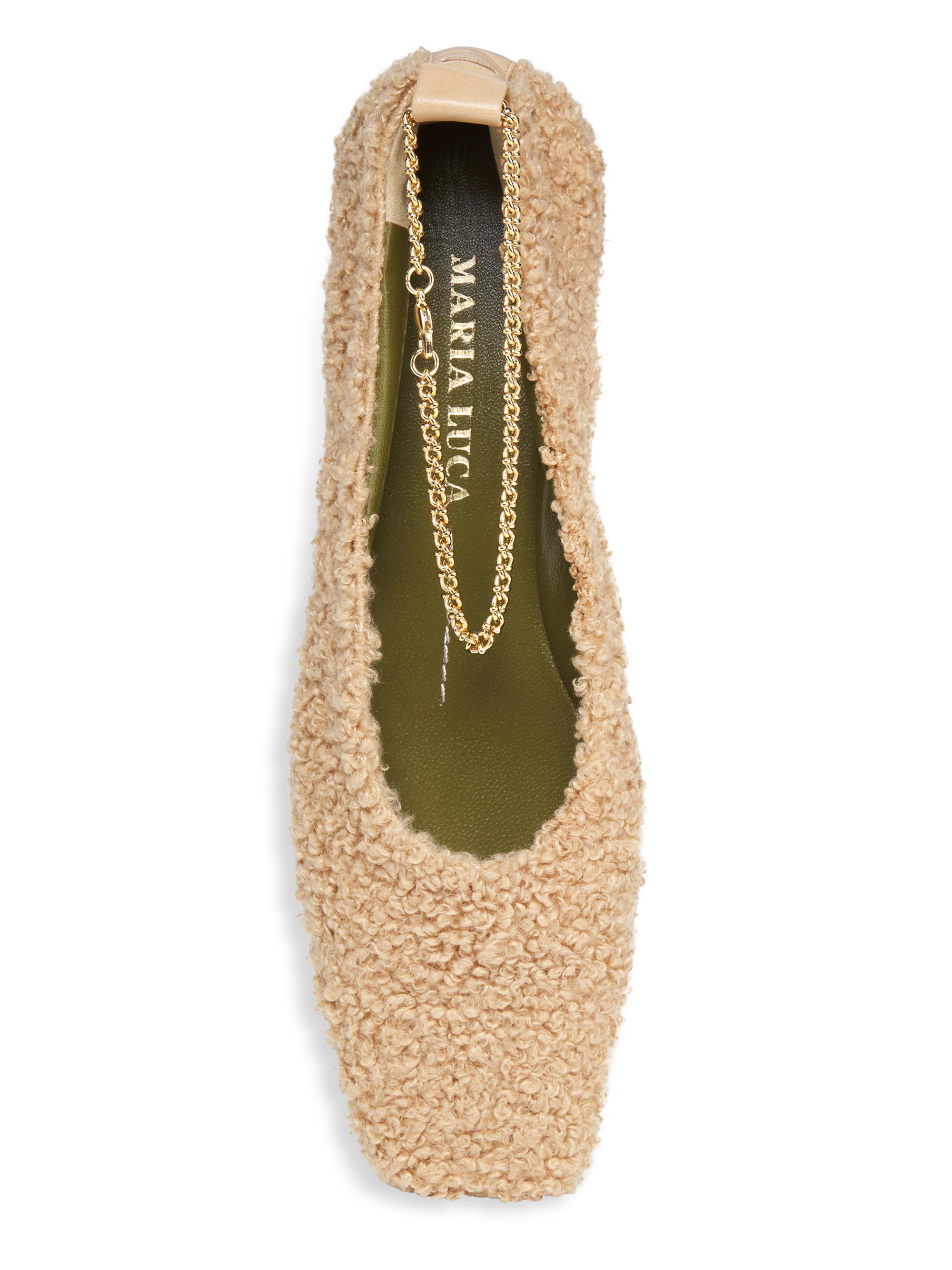 Maria Luca Augusta Teddy Ballet Flats | Saks Fifth Avenue
