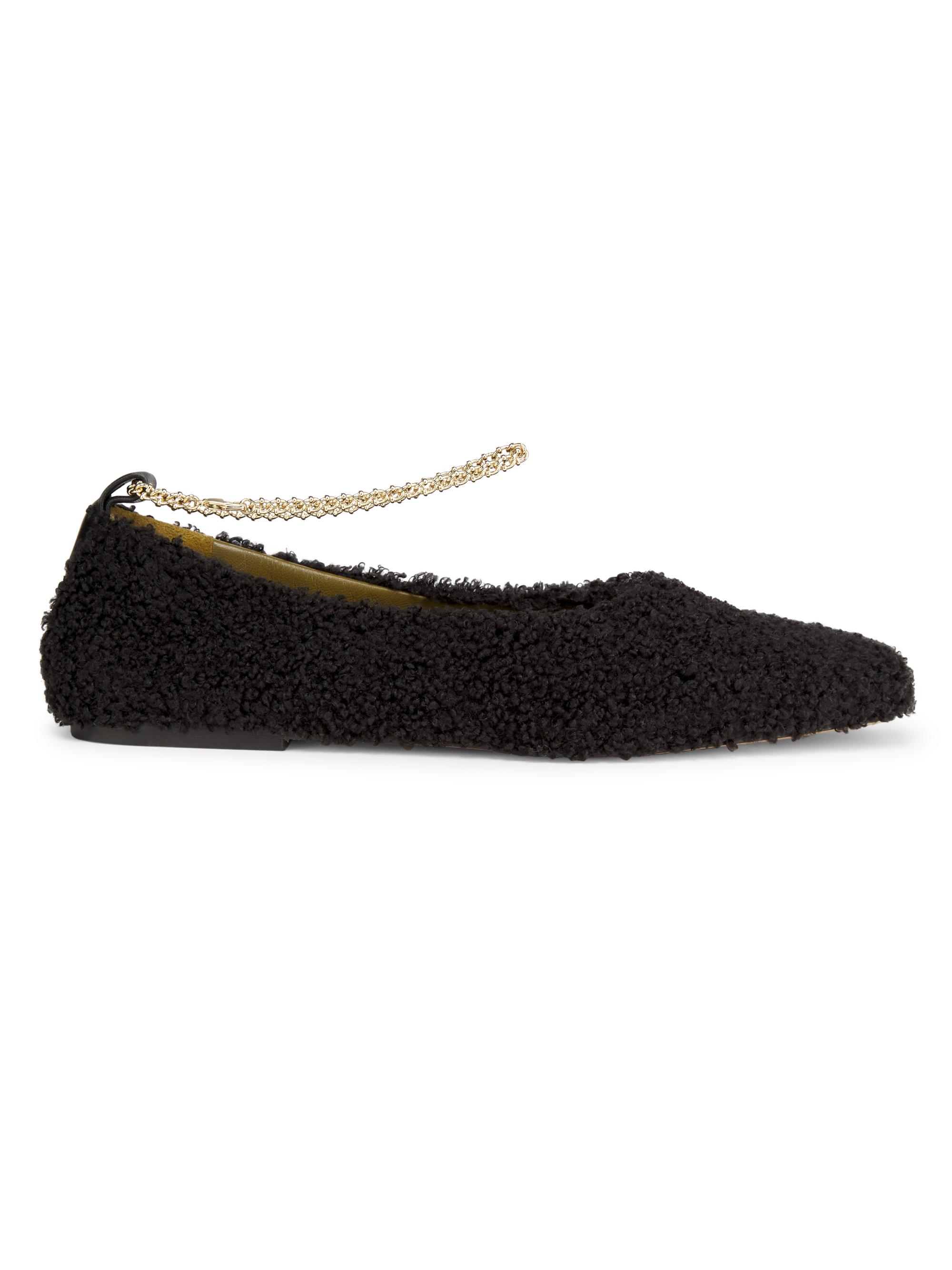 Maria Luca Women's Augusta Teddy Ballet Flats - Black