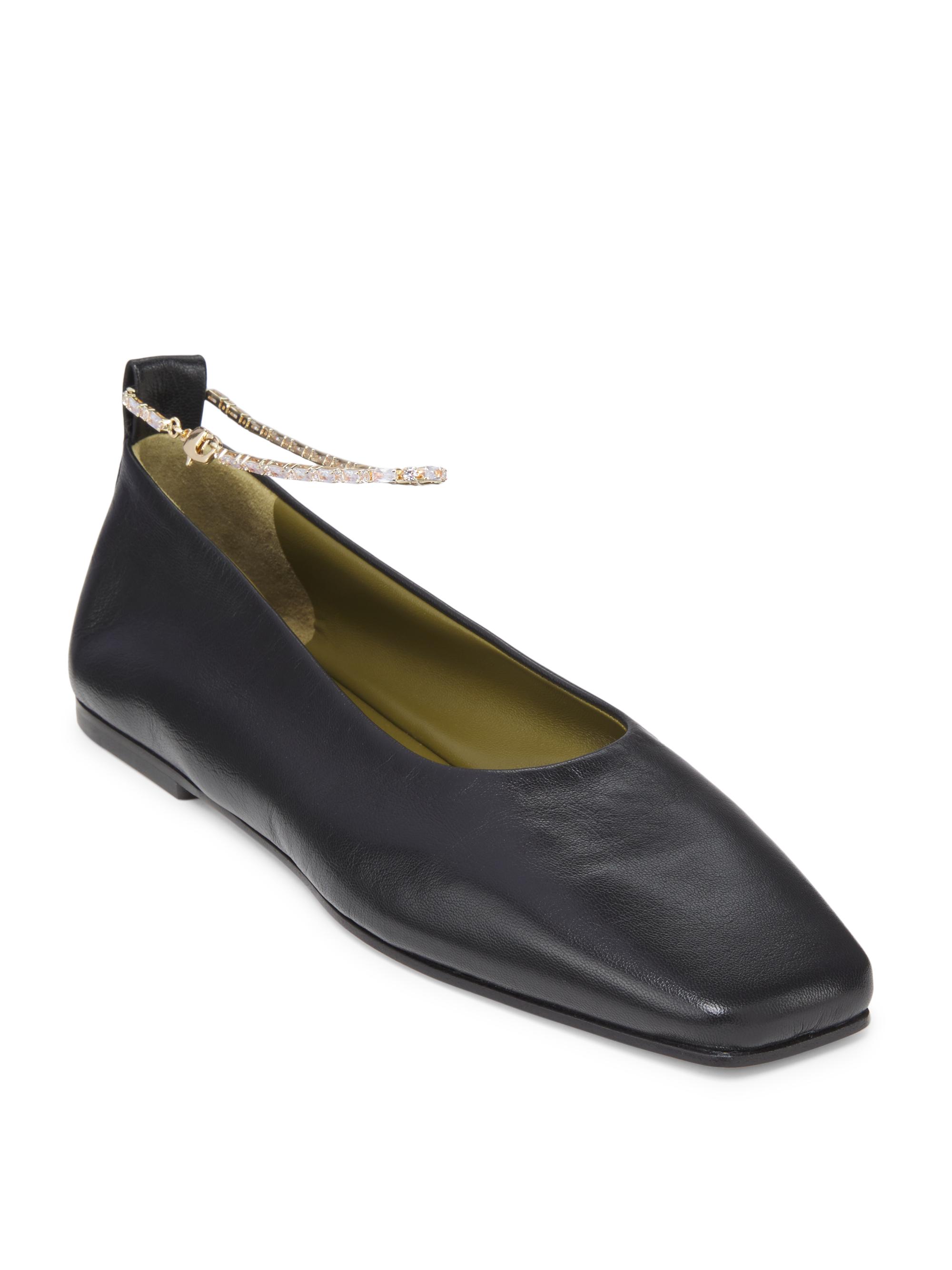 Maria Luca Augusta Leather Ballet Flats | Saks Fifth Avenue