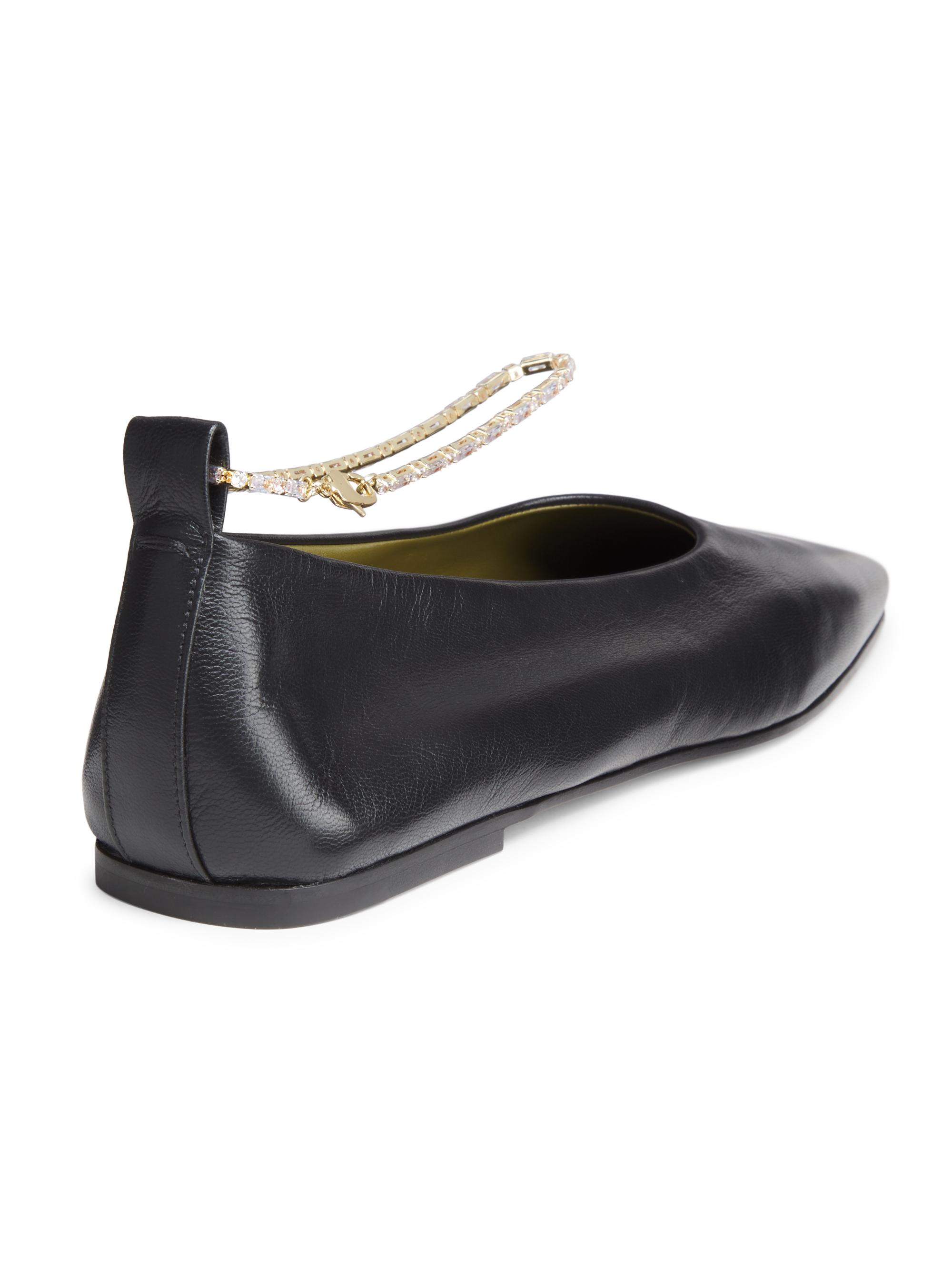 Maria Luca Augusta Leather Ballet Flats | Saks Fifth Avenue