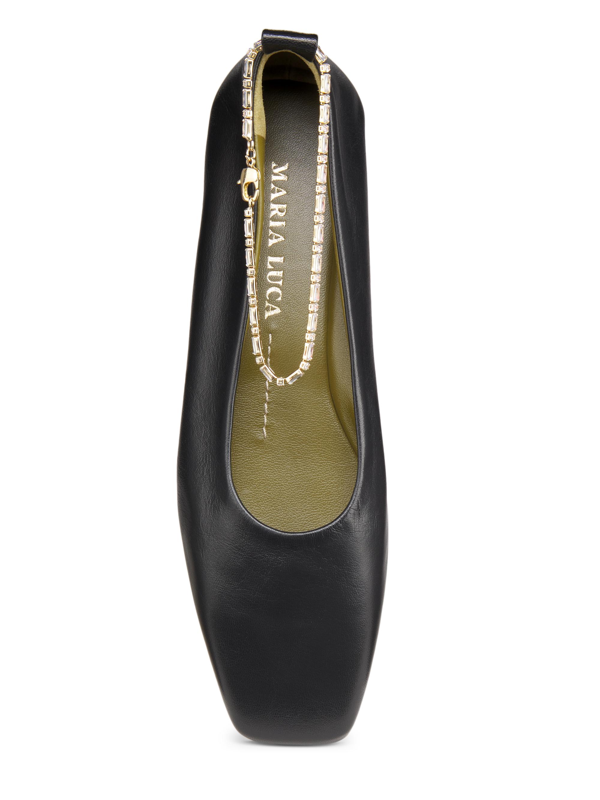 Maria Luca Augusta Leather Ballet Flats | Saks Fifth Avenue