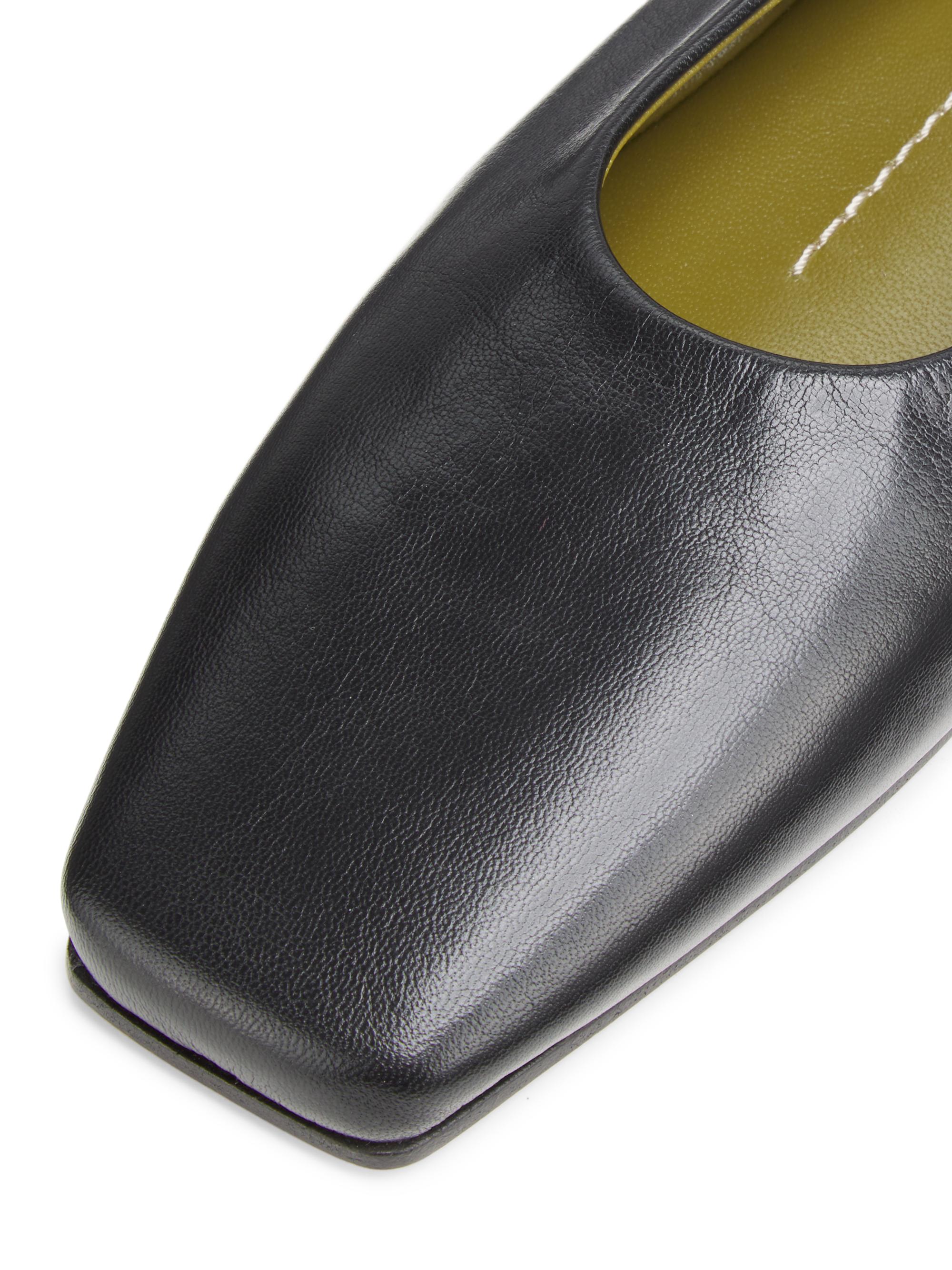 Maria Luca Augusta Leather Ballet Flats | Saks Fifth Avenue