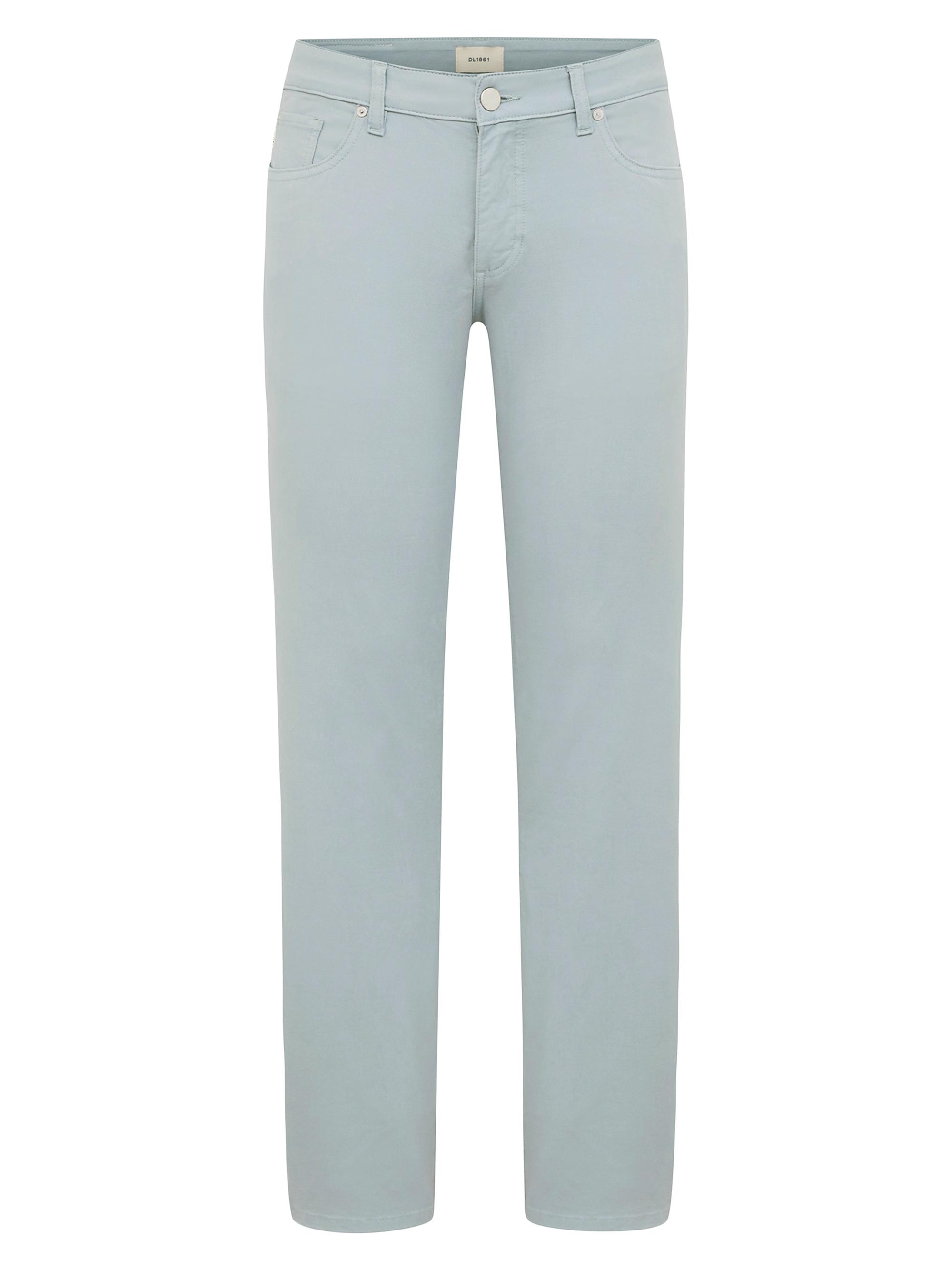 DL1961 Premium Denim Men's Russell Slim Straight Dusty Jeans - Dusty Blue