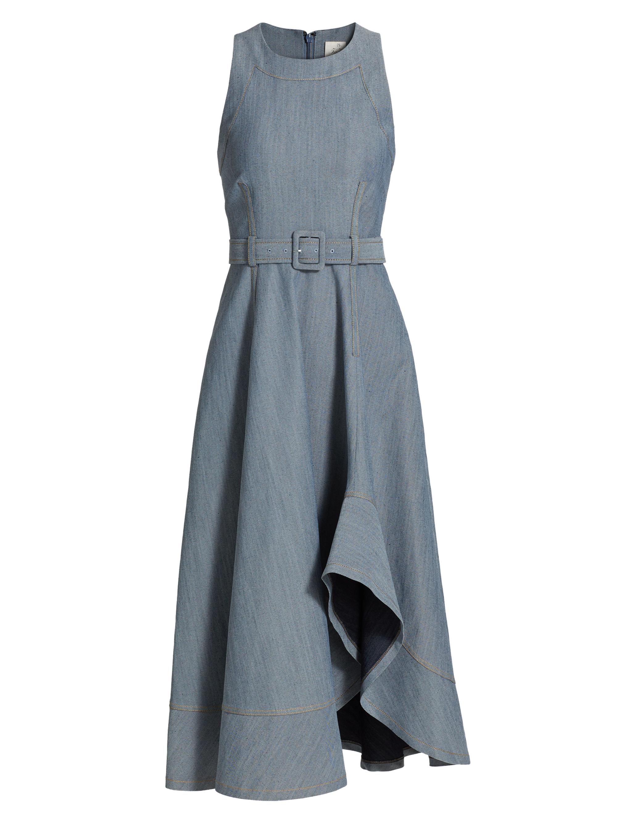 Cinq à Sept Zelda Cotton-Blend Midi-Dress | Saks Fifth Avenue