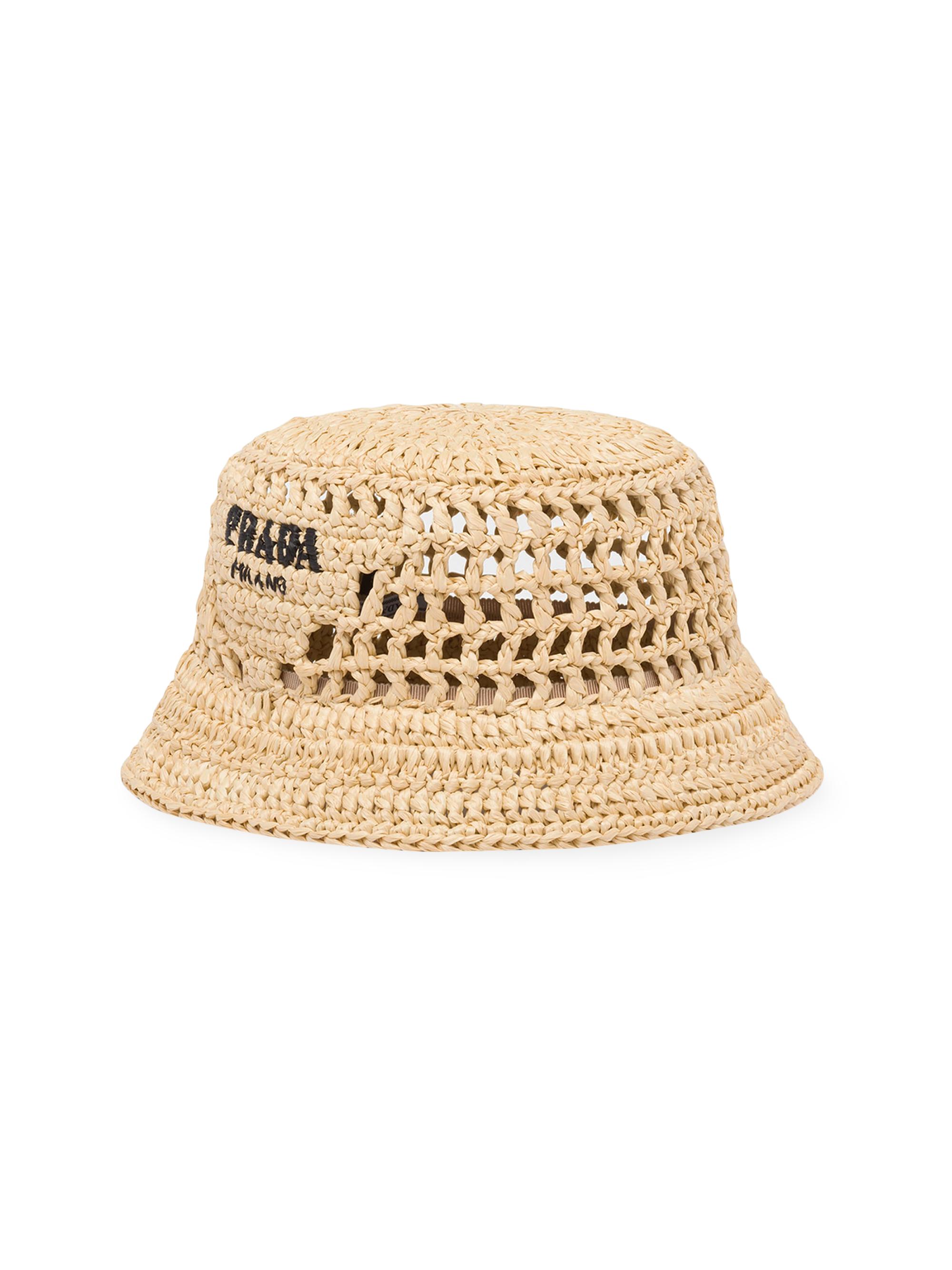 Shop Prada Woven Fabric Bucket Hat | Saks Fifth Avenue