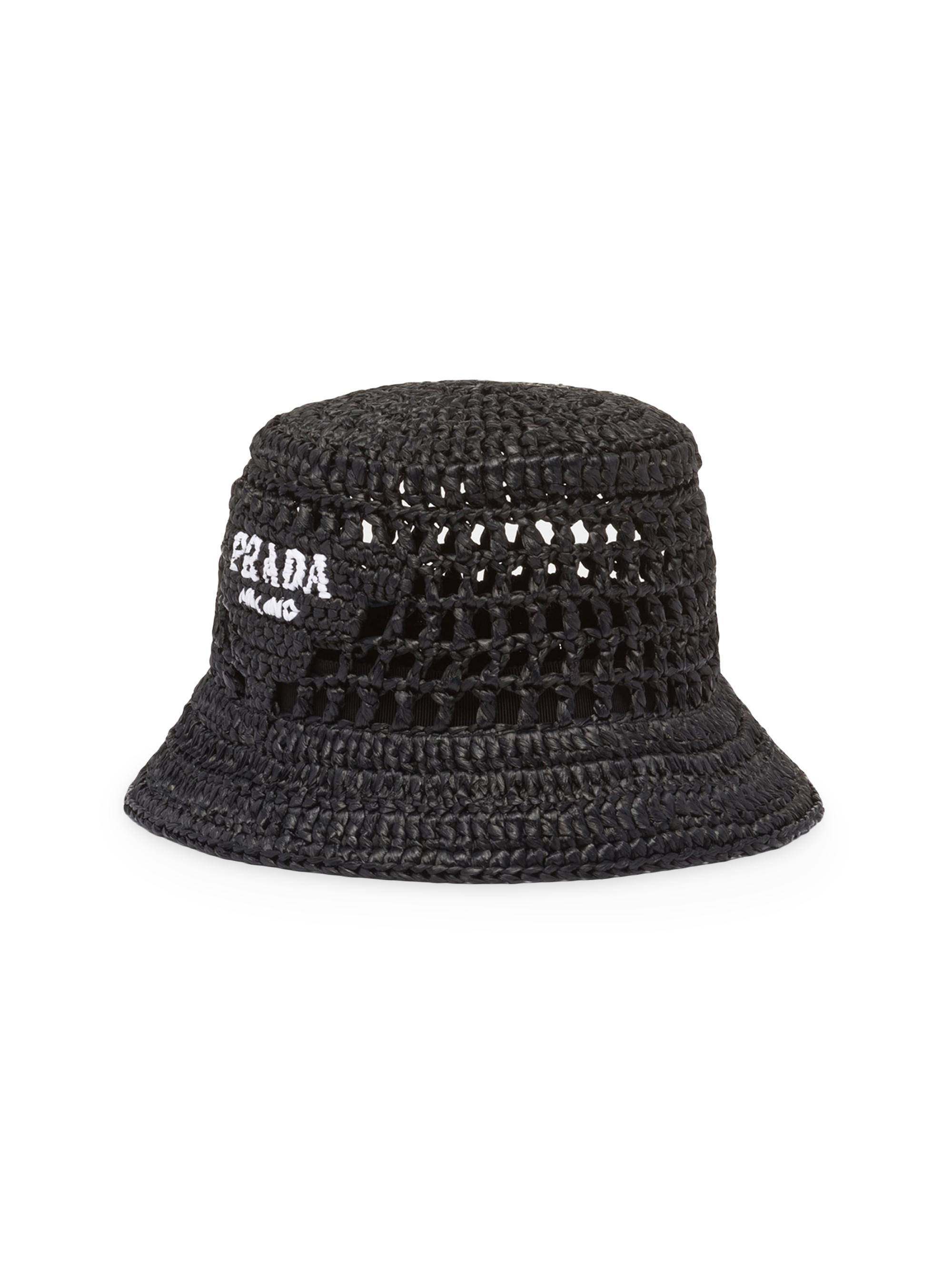 [新品]DRIES VAN NOTEN GILLY PATCH バケットハット 新品]DRIES VAN NOTEN GILLY PATCH バケットハット