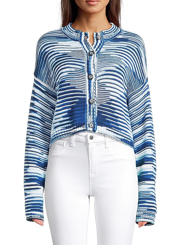 Shop Ciao Lucia Pablo Cotton Crop Cardigan | Saks Fifth Avenue Shop Ciao Lucia Pablo Cotton Crop Cardigan | Saks Fifth Avenue