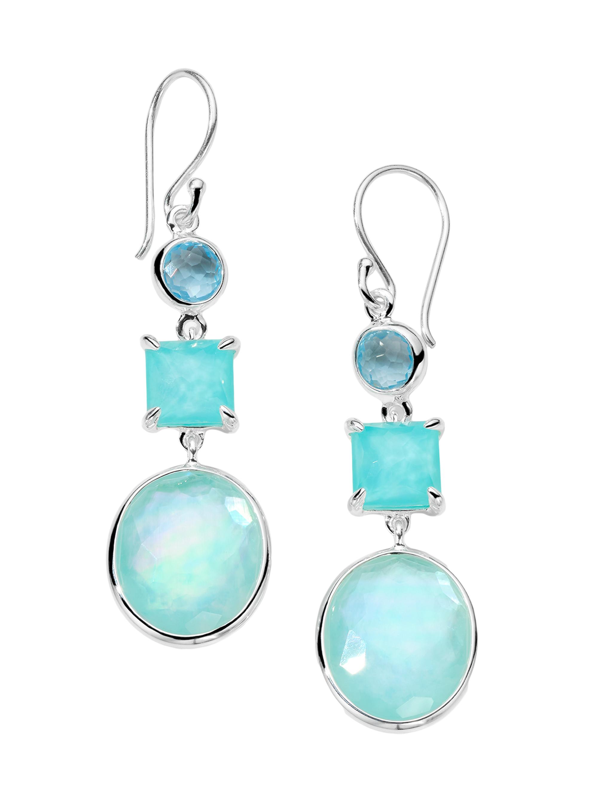 Ippolita Women's Rock Candy Sterling Silver & Citrine Triple-Drop Earrings - Waterfall