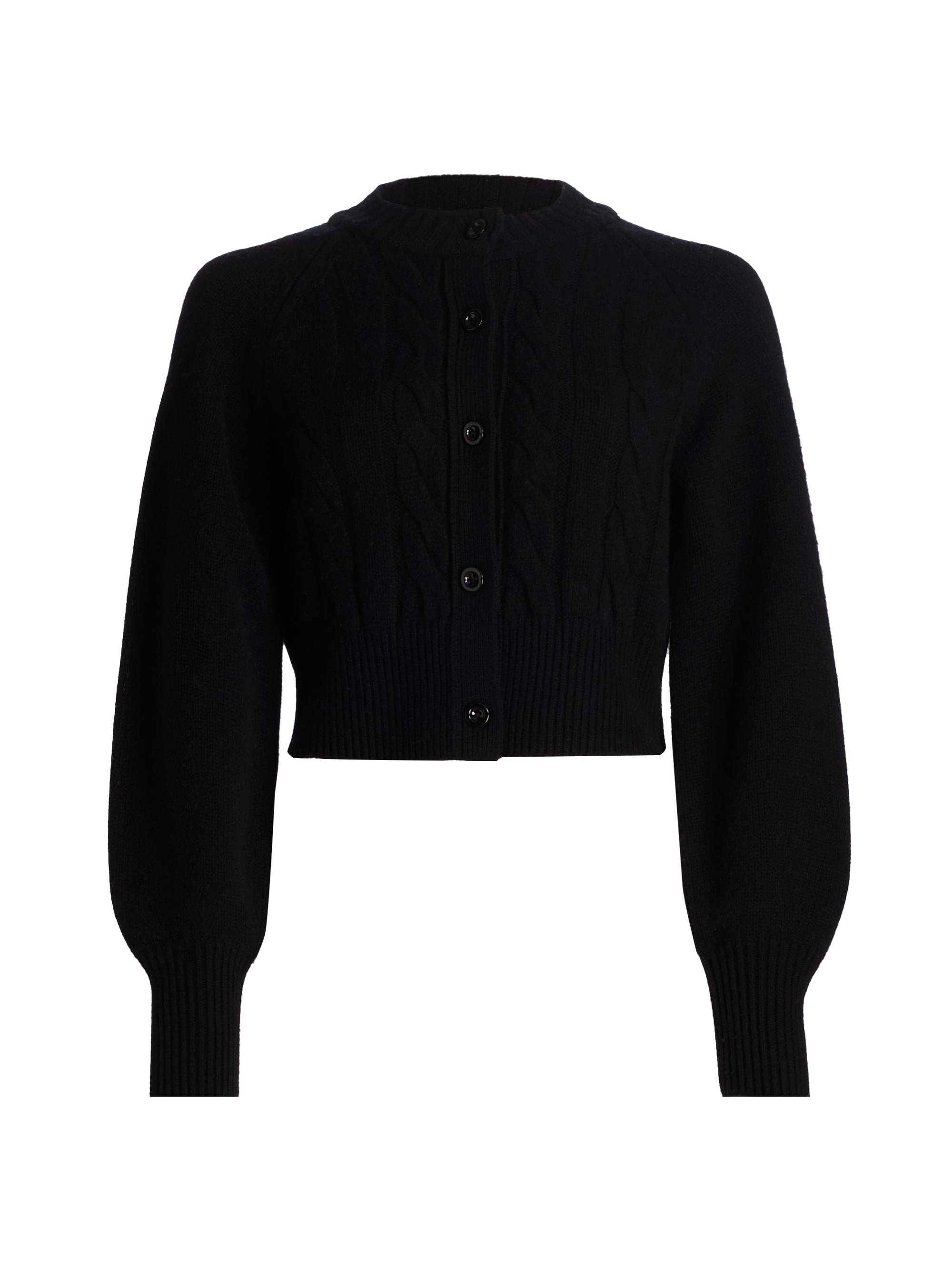 Guizio Cielo Rib-Knit Scoopneck Cardigan | Saks Fifth Avenue