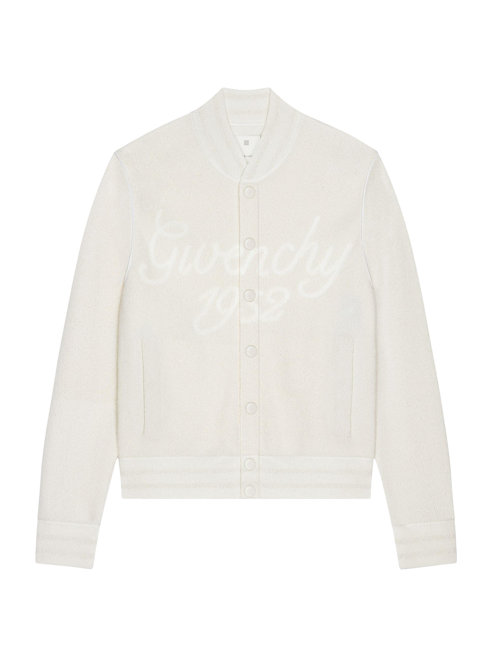 Givenchy Men's Plage Varsity Jacket in Knit -