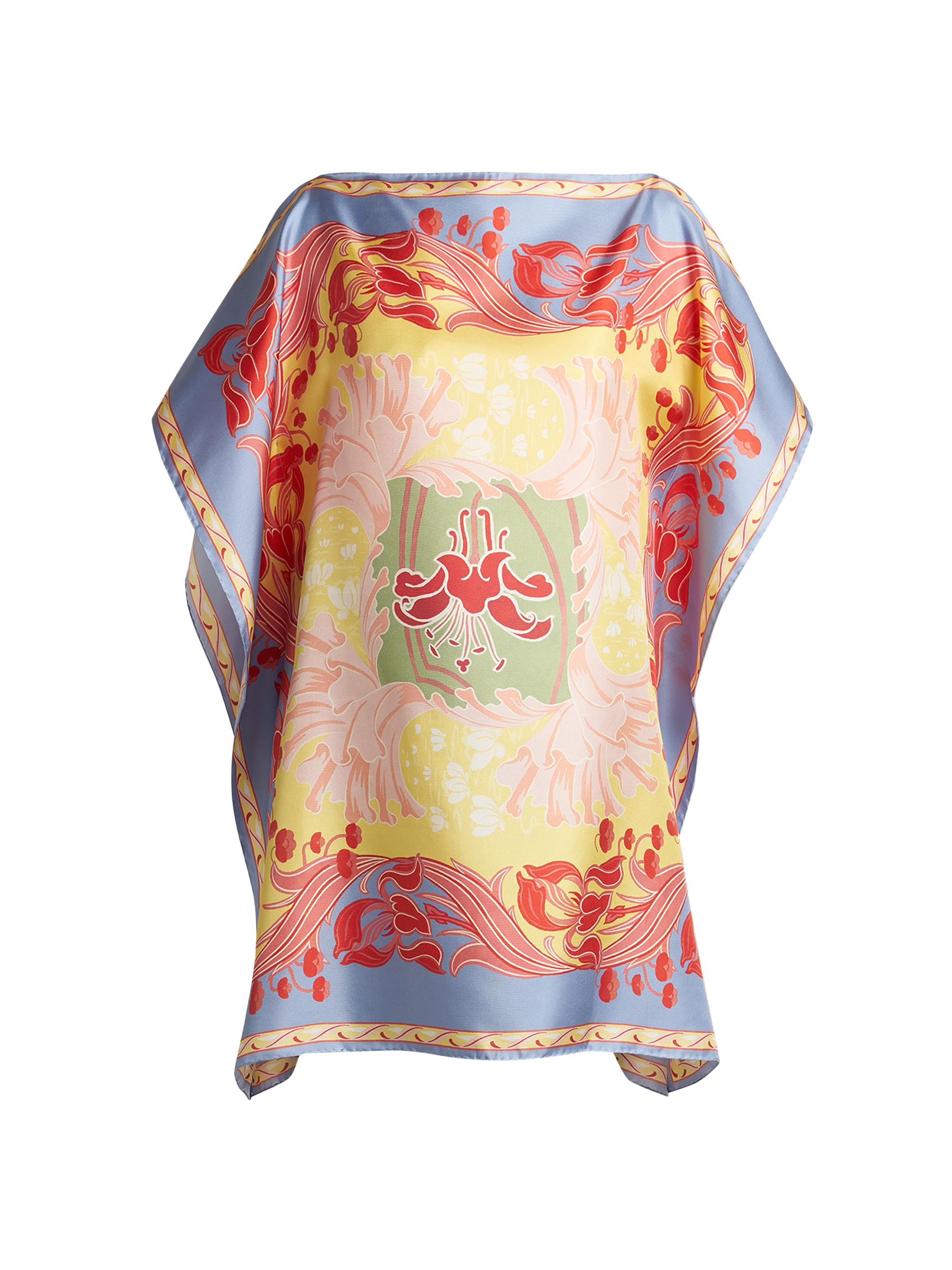 Etro Women's Floral Silk Scarf Tunic