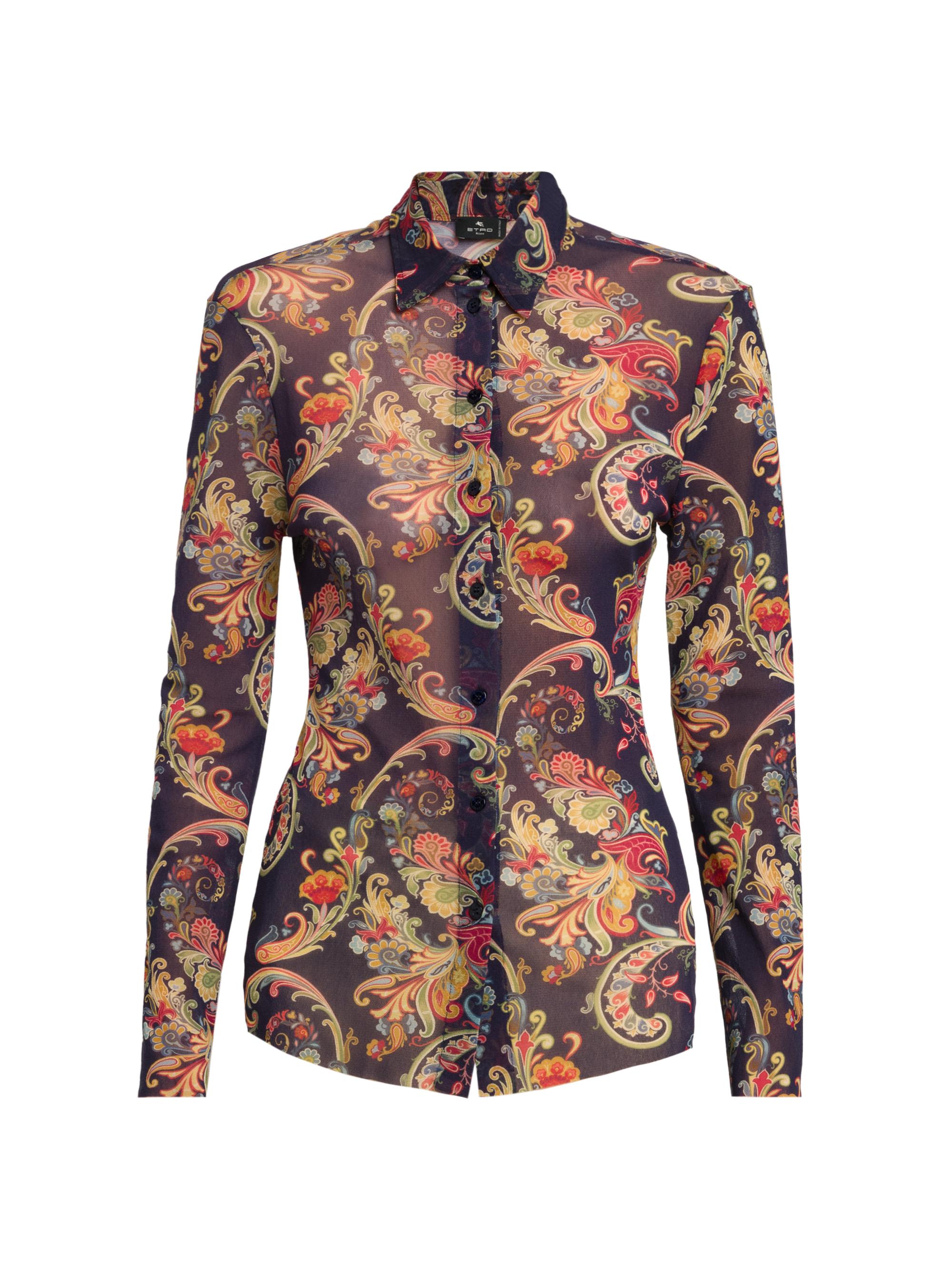 Etro Women's Paisley Mesh Shirt