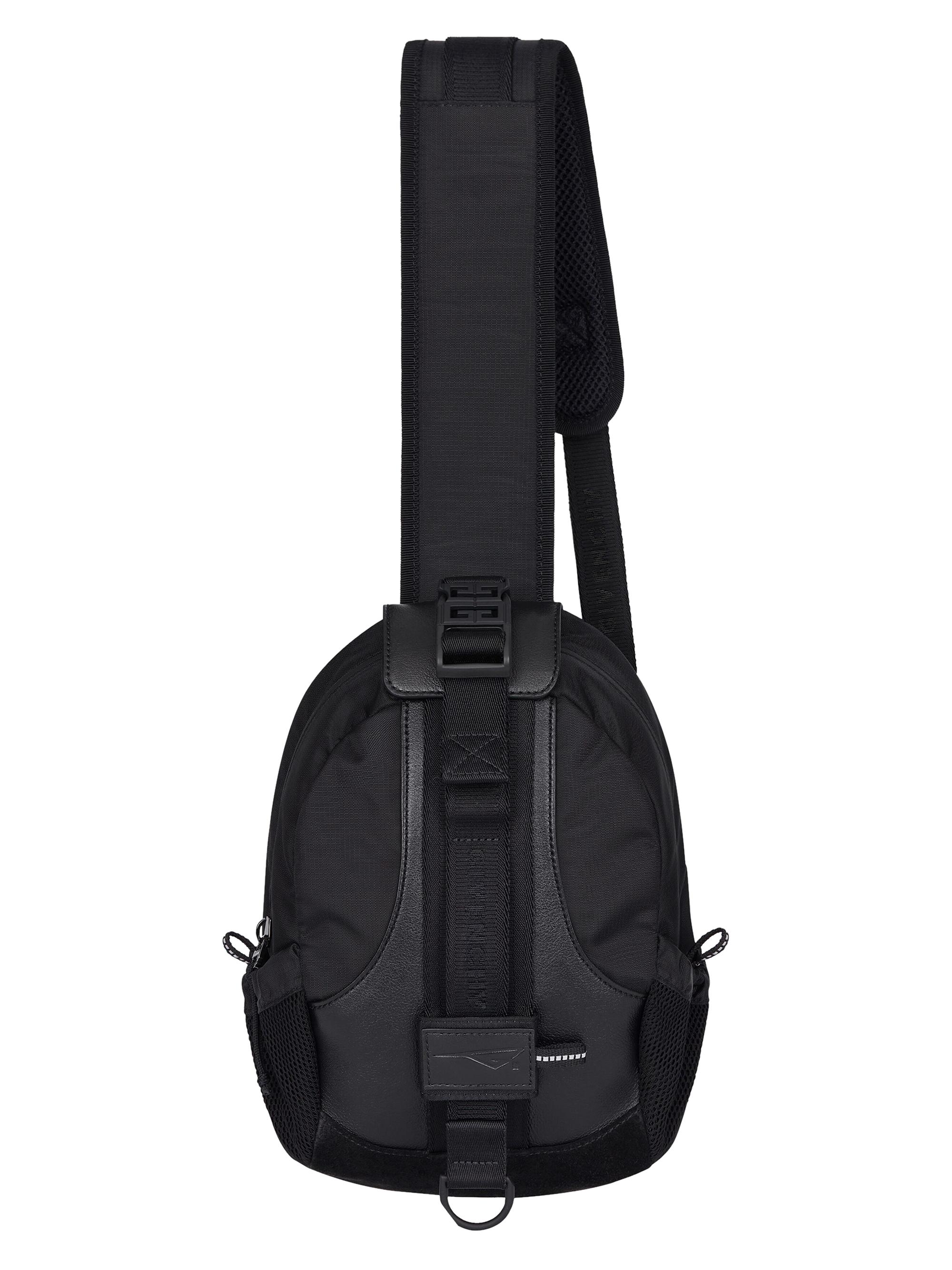 Givenchy Men's G-Trail Bag in Nylon and Leather - Black