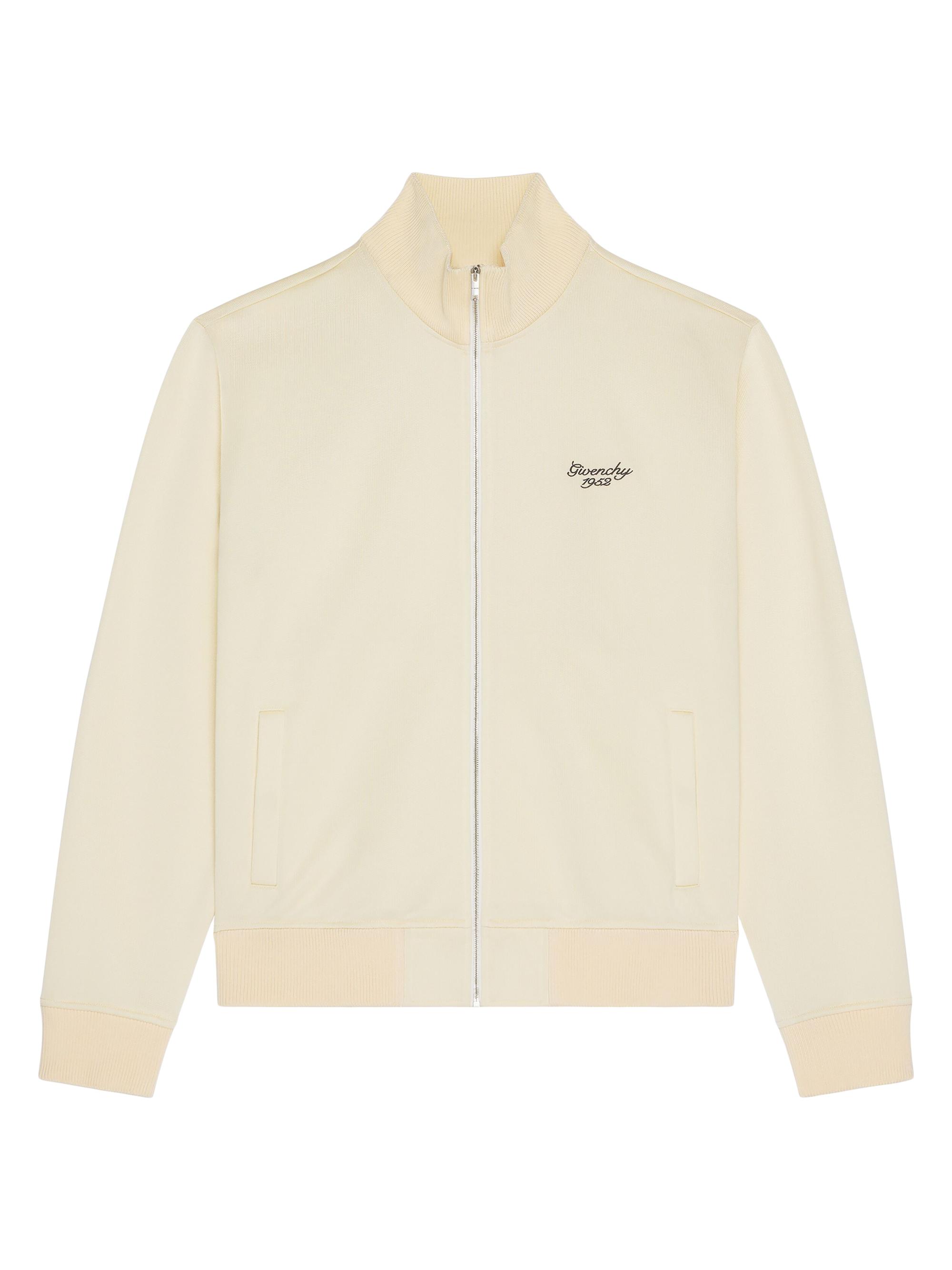 Givenchy Men's Tracksuit Jacket in Fleece - Beige
