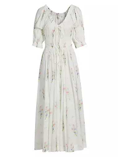 Ischia Cotton Voile Dress