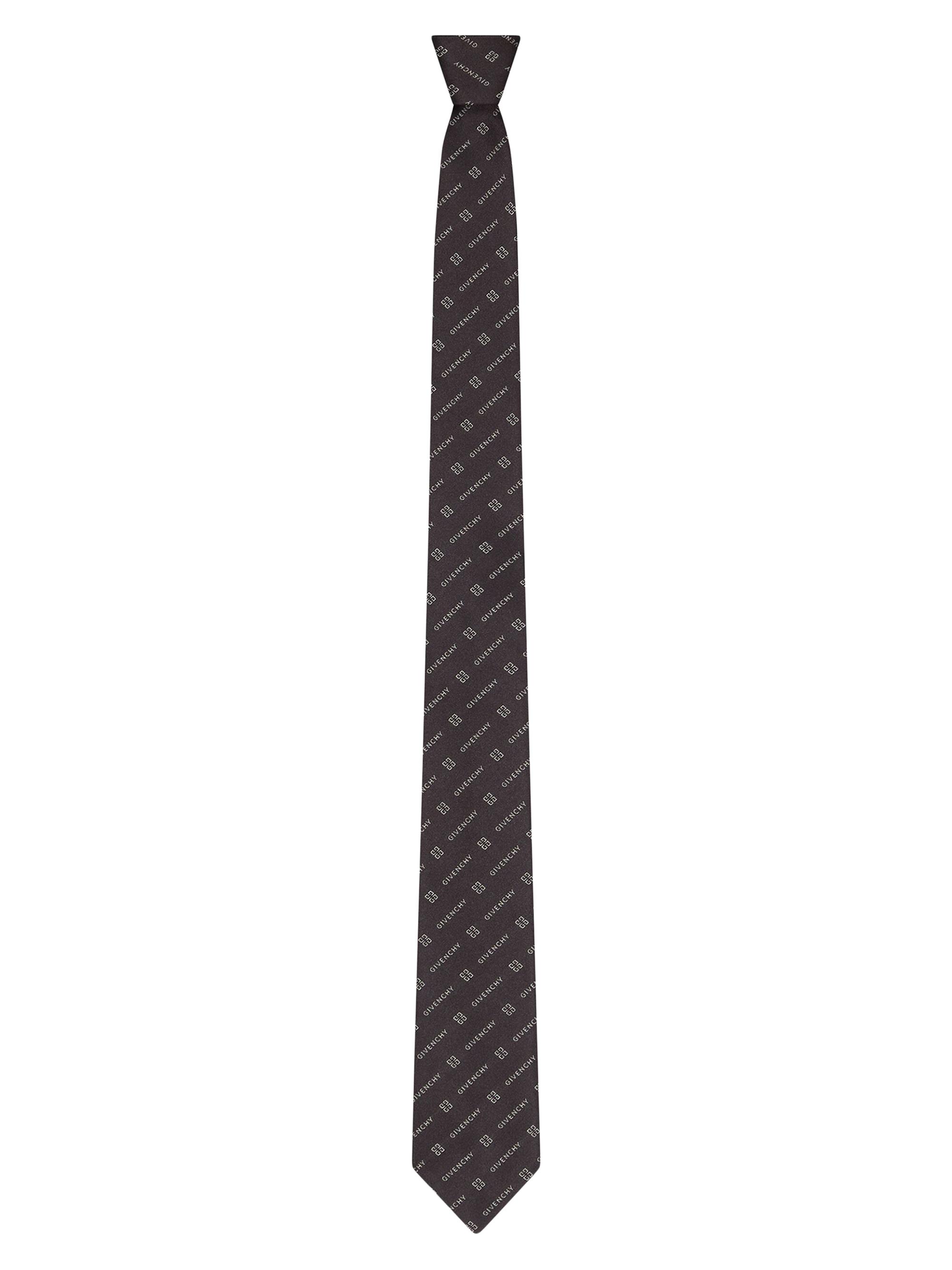 Givenchy Men's 4G Tie in Silk - Black