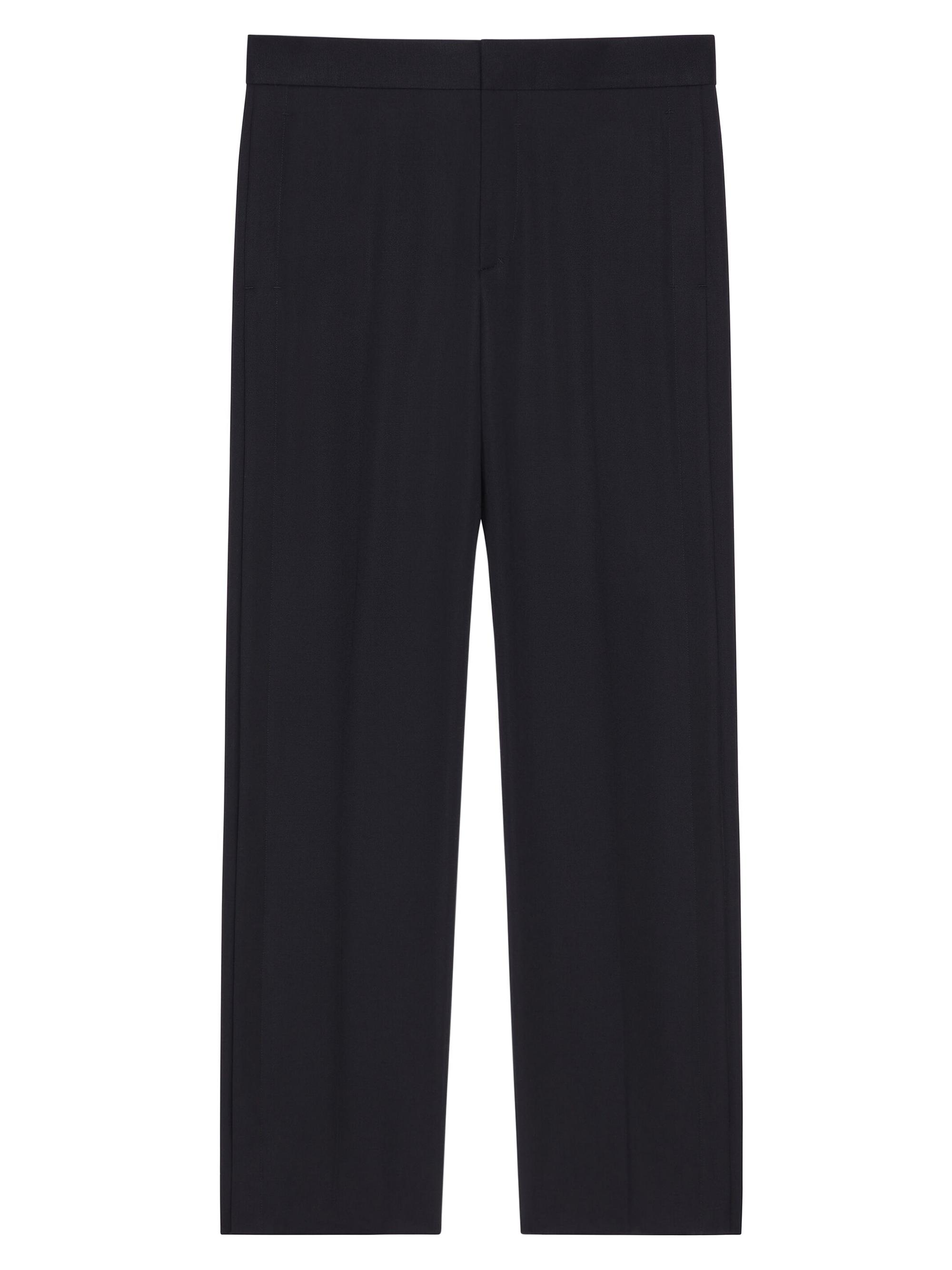 Givenchy Men's Tailored Pants in Wool - Black