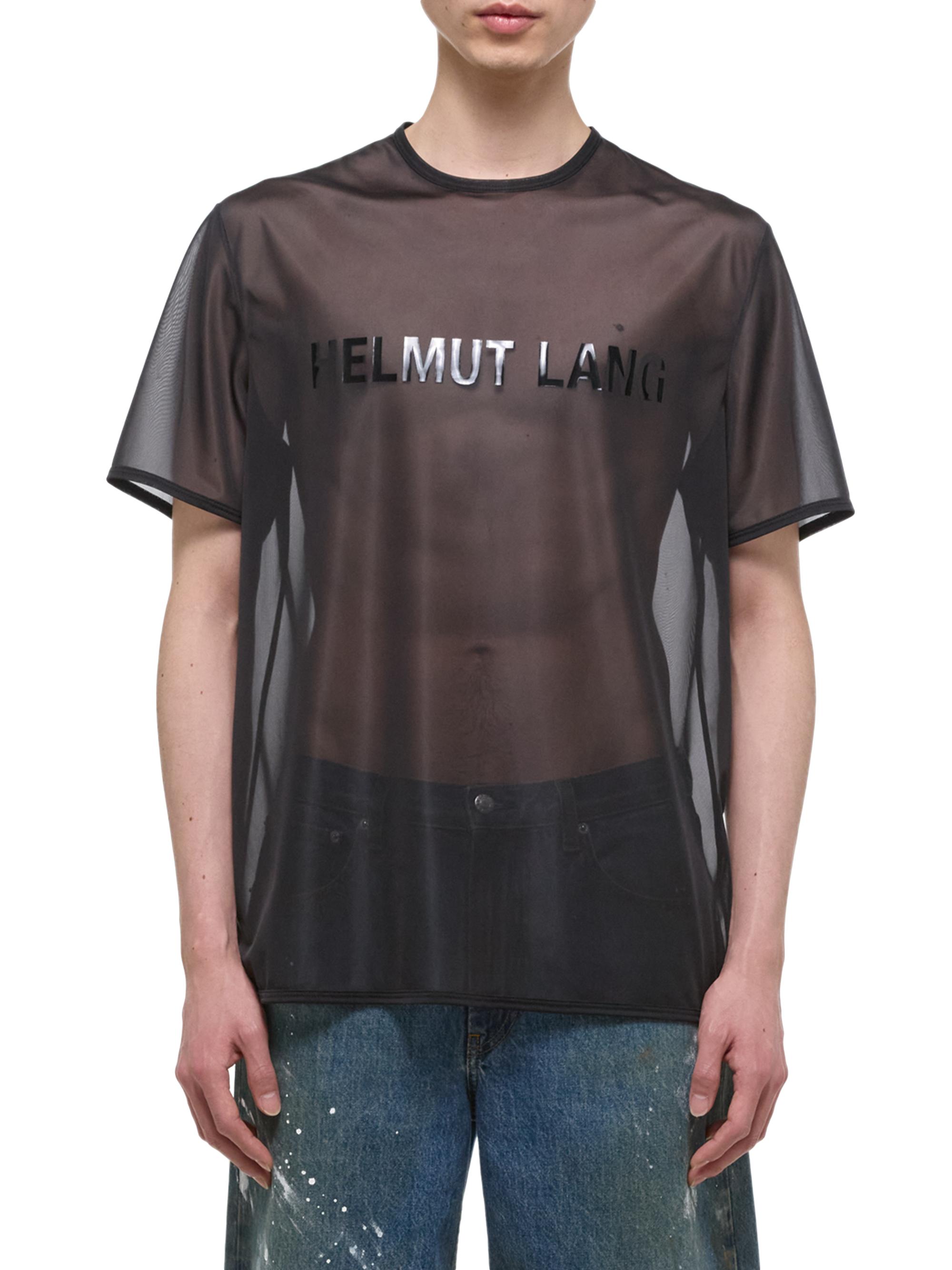 Helmut Lang Logo Crewneck T-Shirt | Saks Fifth Avenue