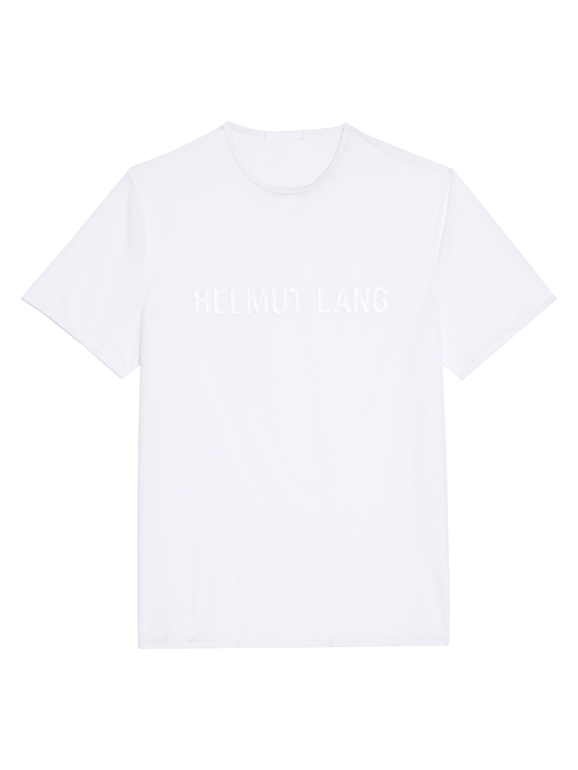 Helmut Lang Men's Logo Crewneck T-Shirt - Black